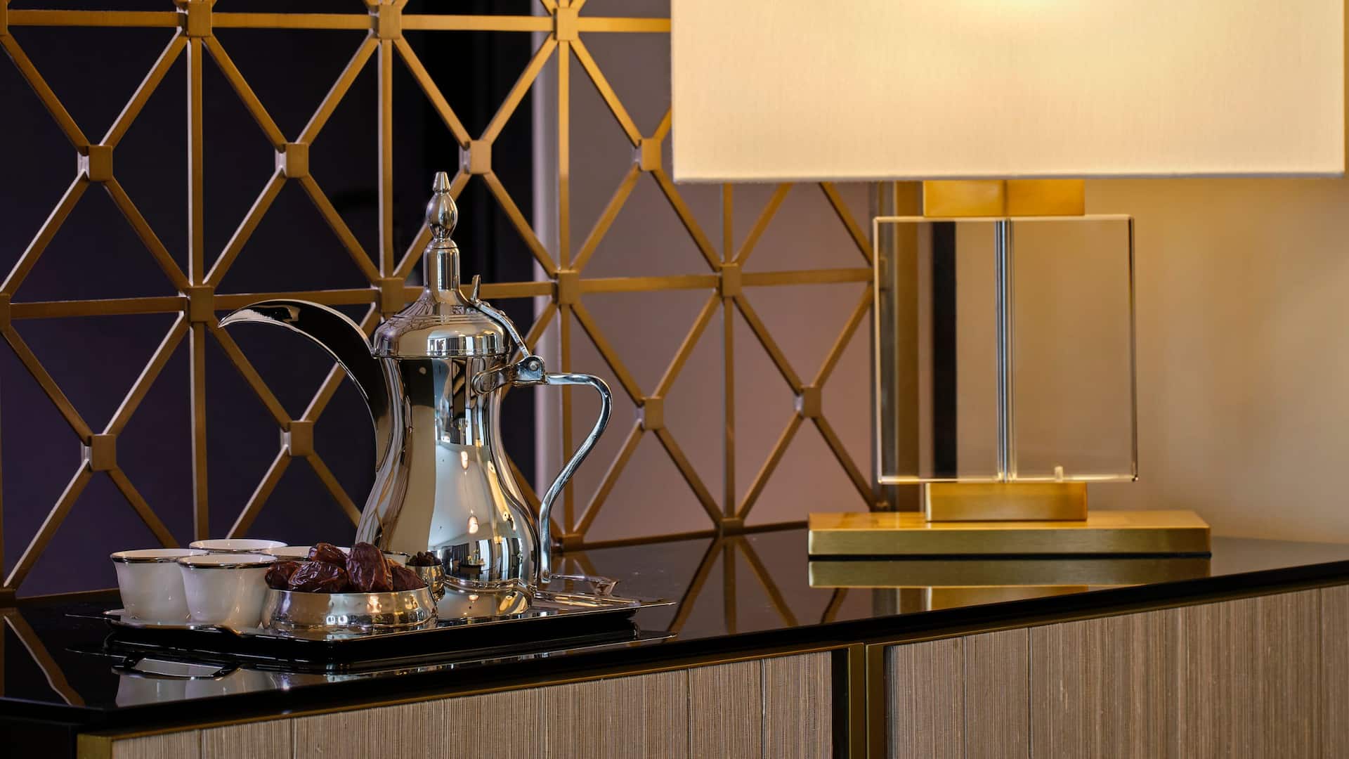 Hyatt Regency Al Kout Mall Two Bedroom Suite Tea