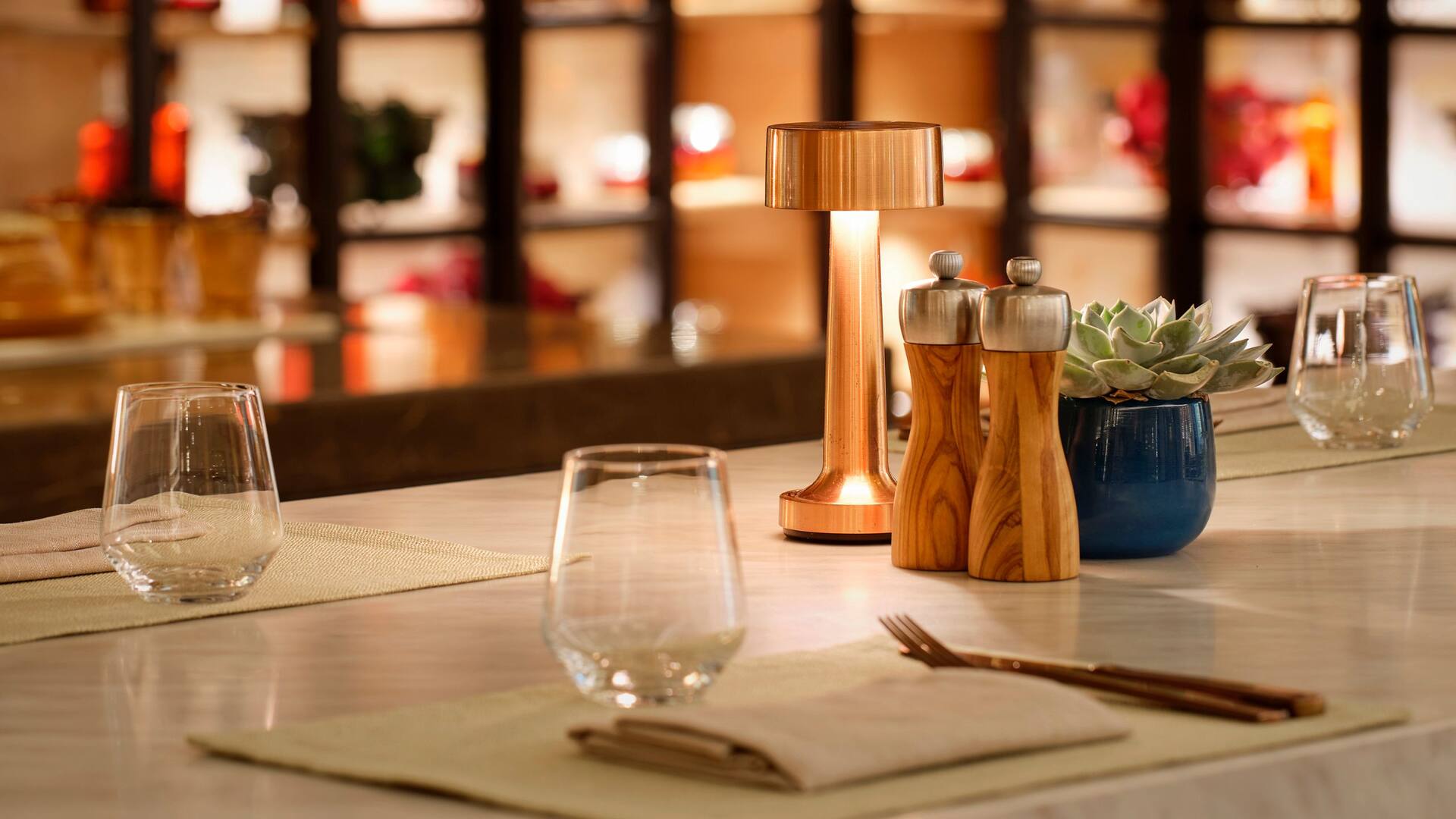 Hyatt Regency Al Kout Mall Wahaj Table Detail