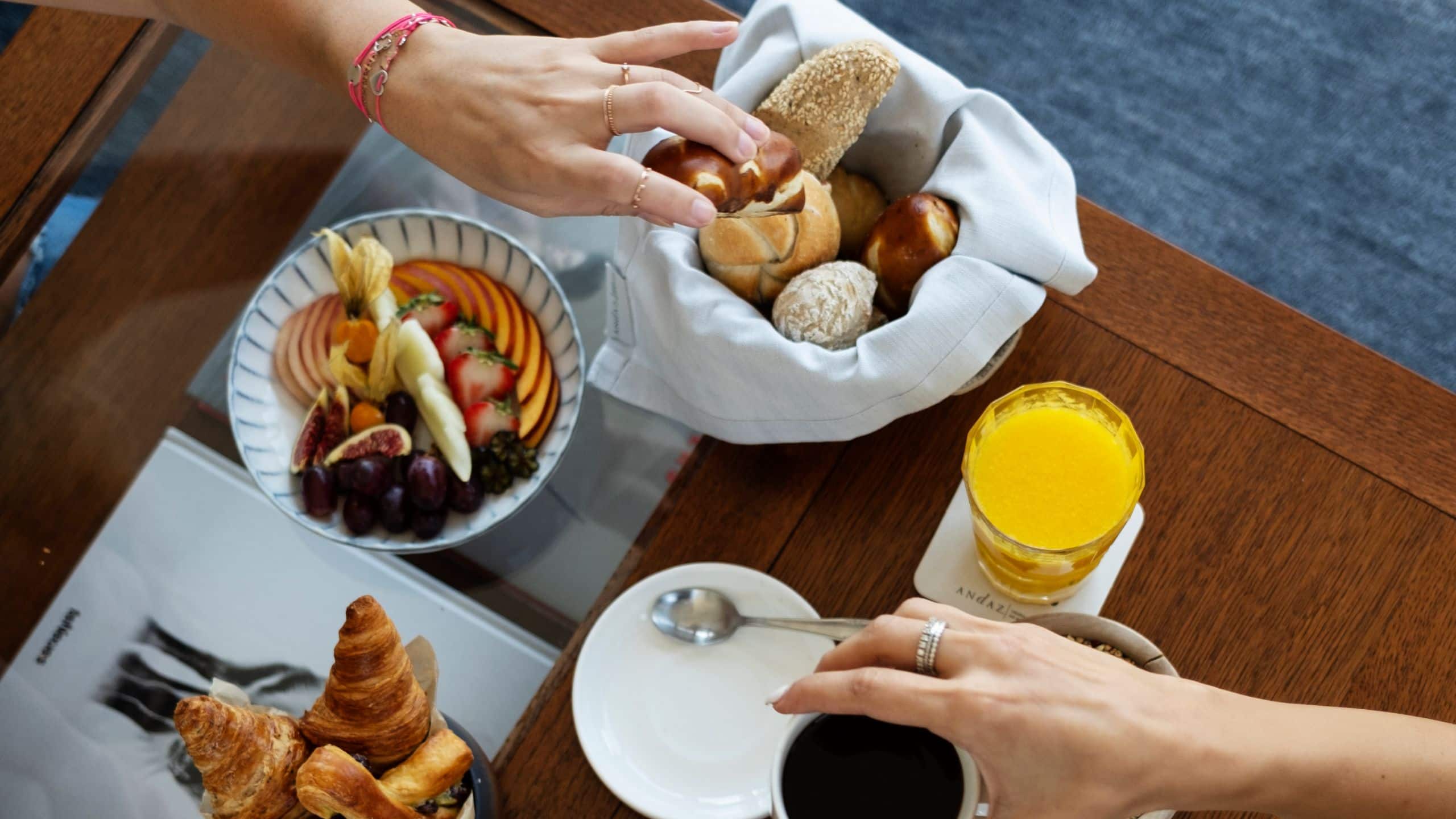 Andaz Vienna Am Belvedere Room Service Breakfast