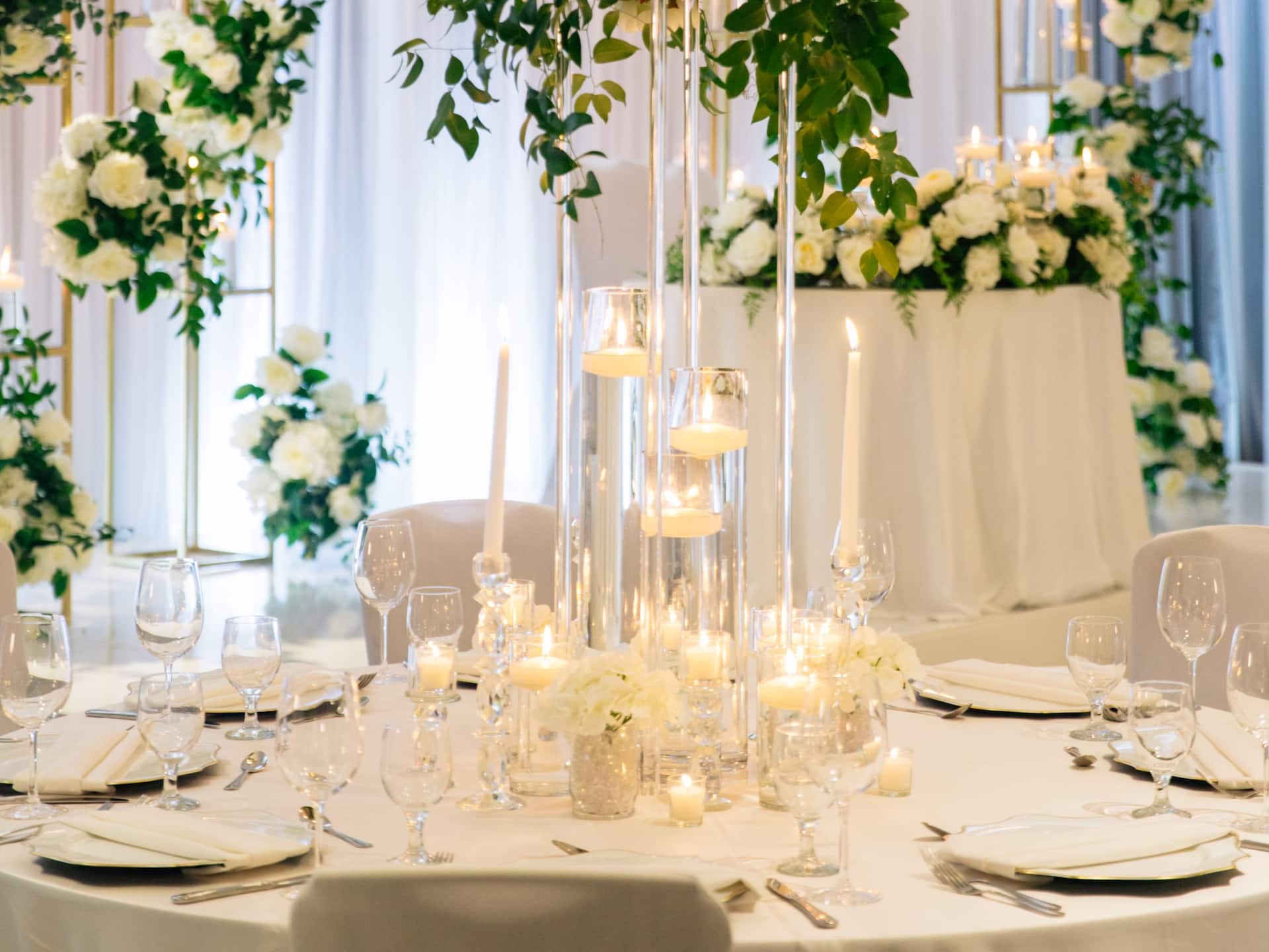 Hyatt Regency Houston Event Table