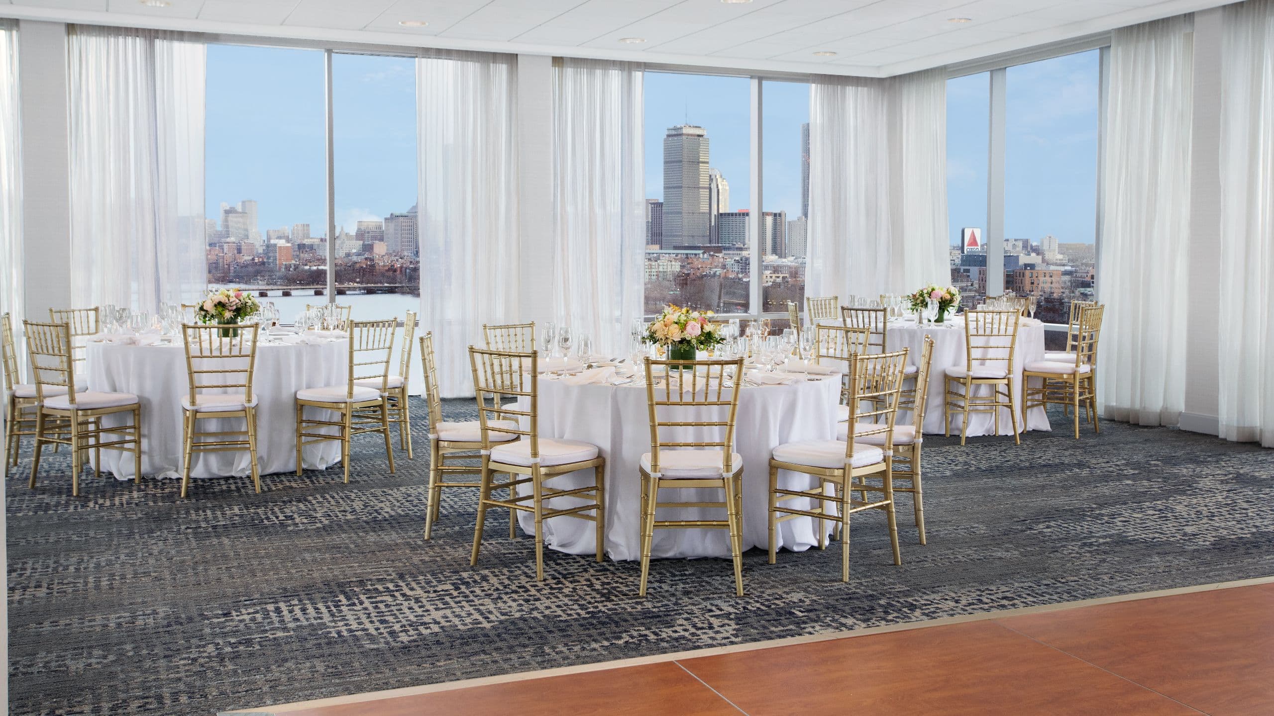 Hyatt Regency Boston / Cambridge Wedding Day Skyline