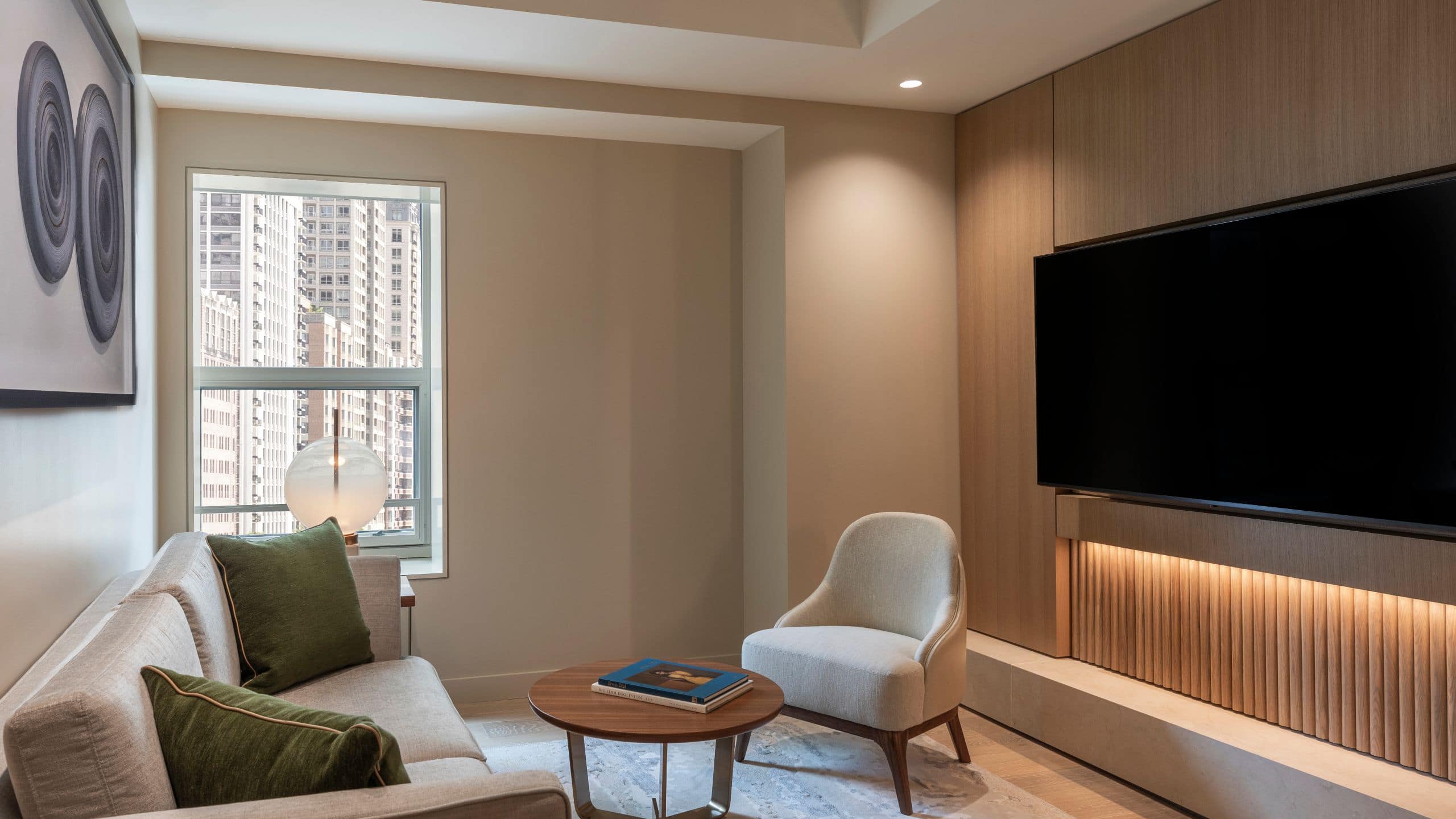 Park Hyatt Chicago Nomi Suite Living Room
