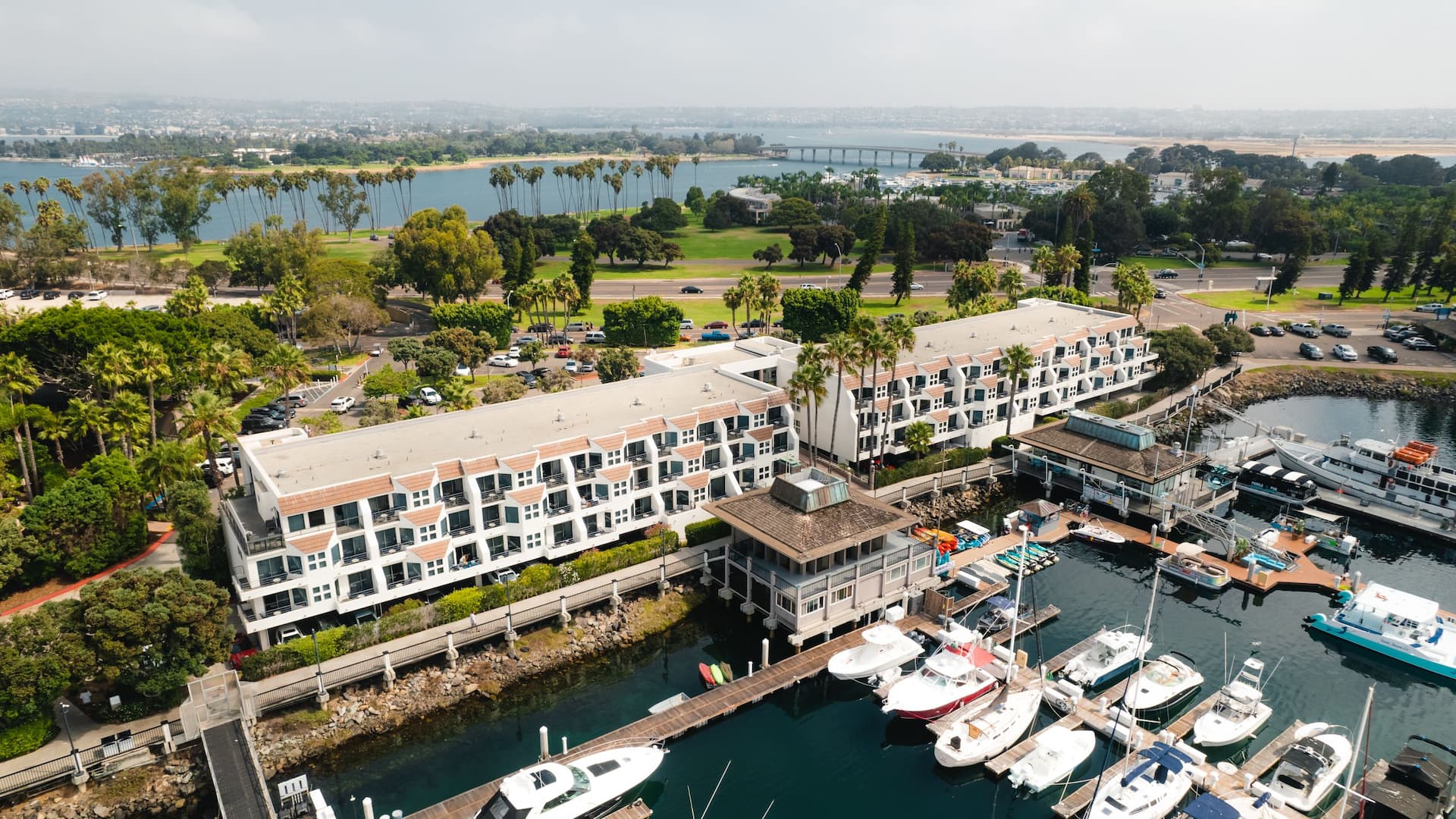 Hyatt Regency Mission Bay Spa and Marina Marina Rooms And Suites View