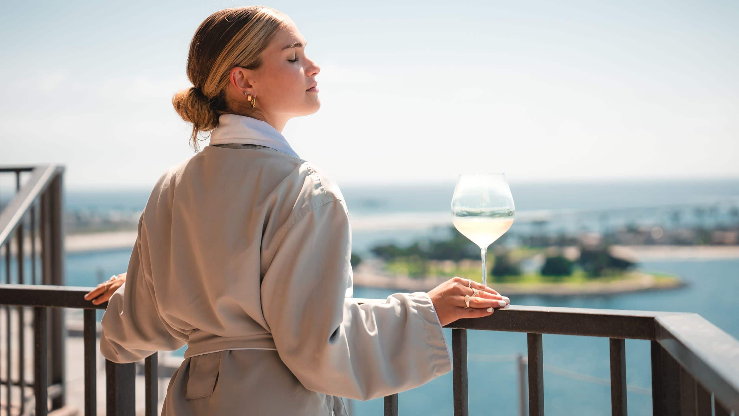 Hyatt Regency Mission Bay Spa and Marina Ocean View Corner Suite Balcony