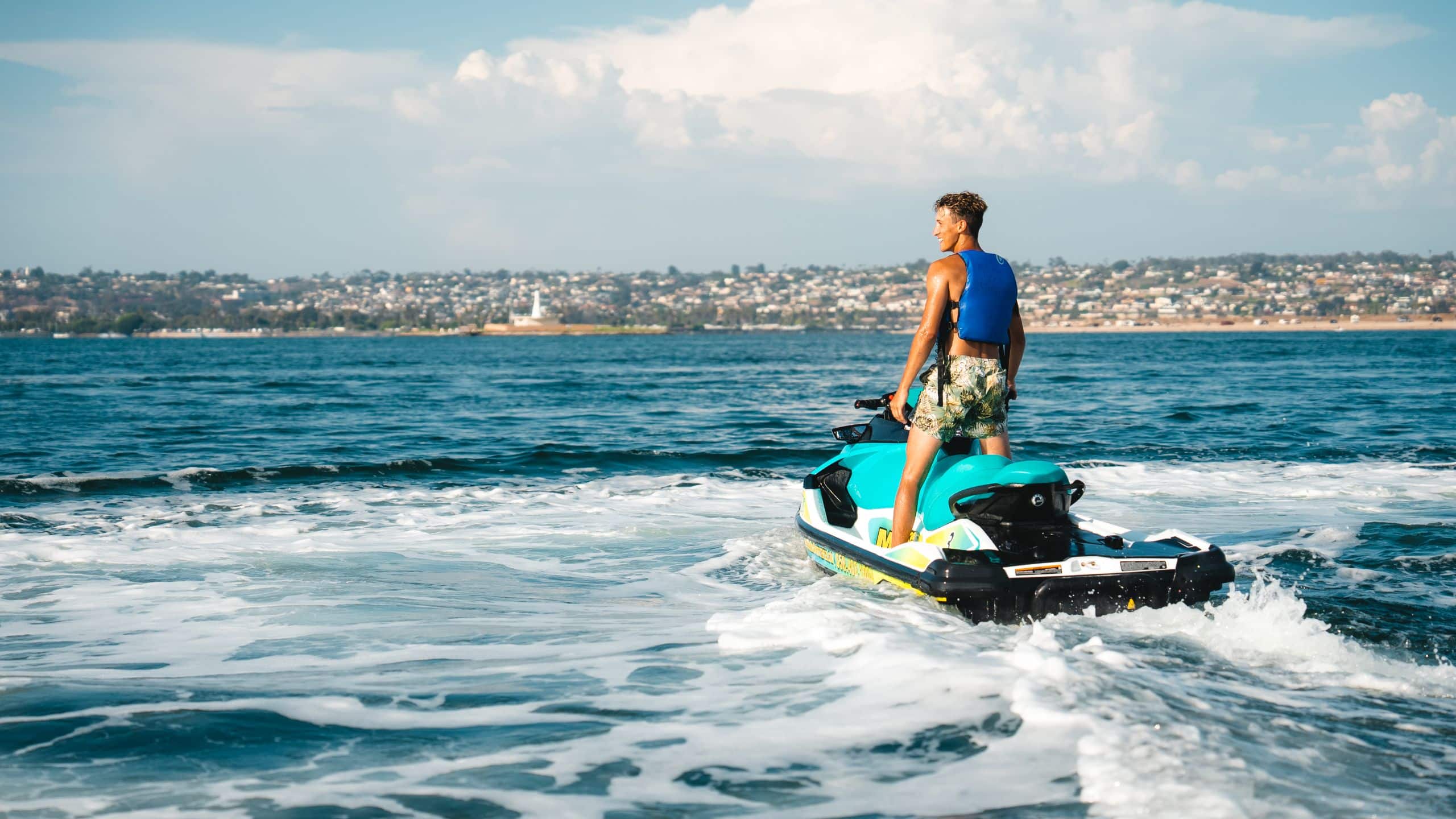 Hyatt Regency Mission Bay Spa and Marina Jet Ski On Mission Bay