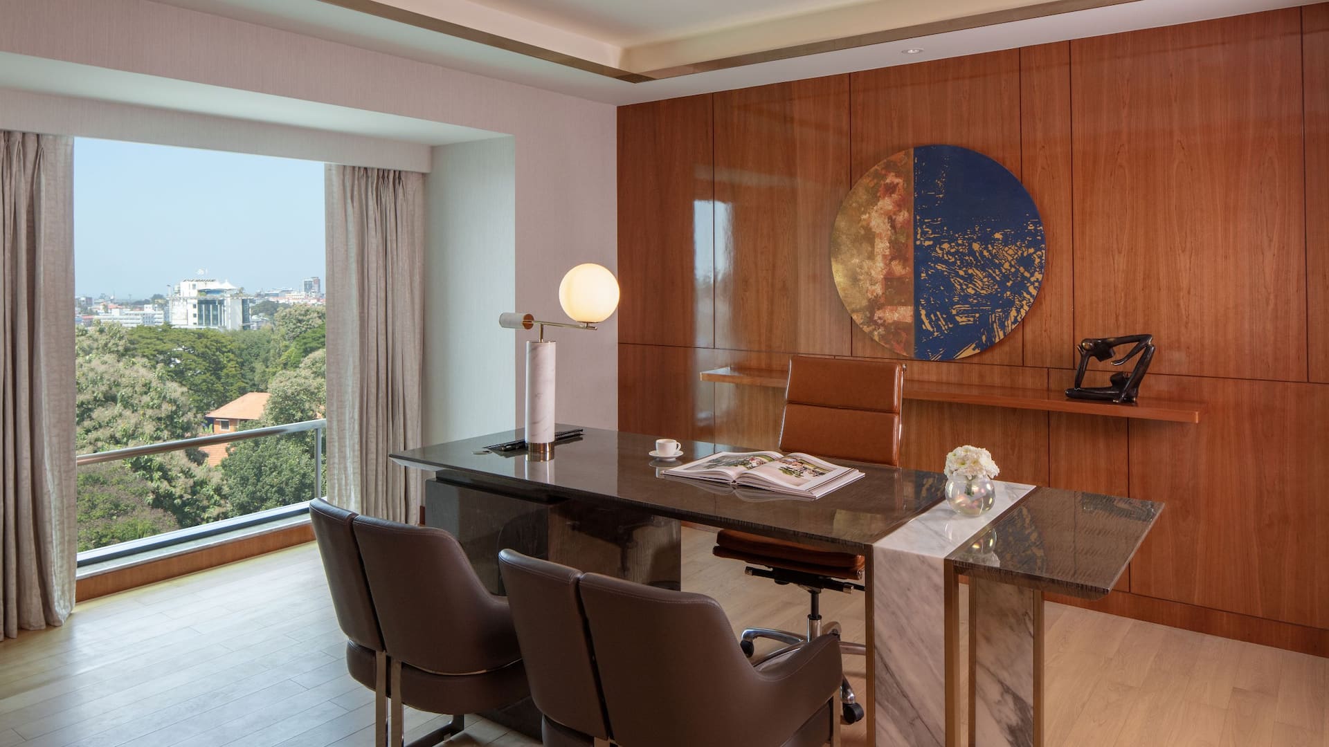 Hyatt Regency Trivandrum Presidential Suite Study Room