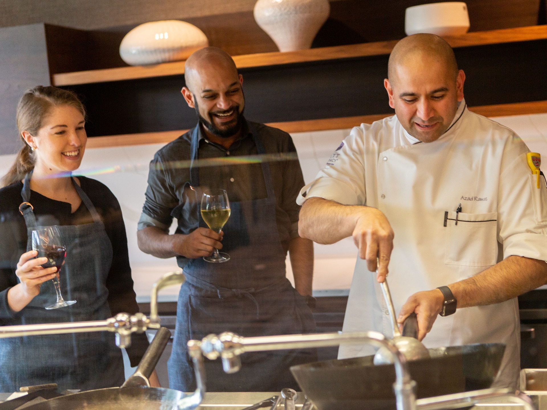 Hyatt Regency Lake Washington at Seattle's Southport Team Building Cooking