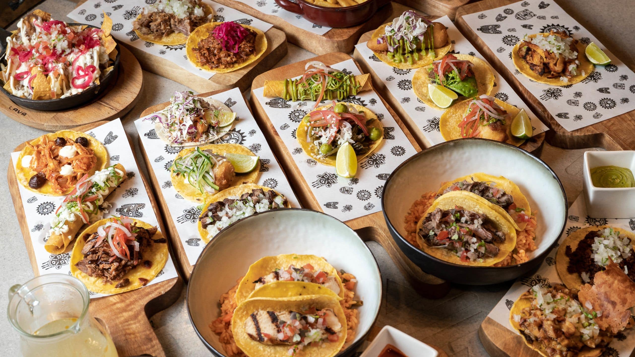 Hyatt Regency Dubai Creek Heights Variety Of Mexican Dishes