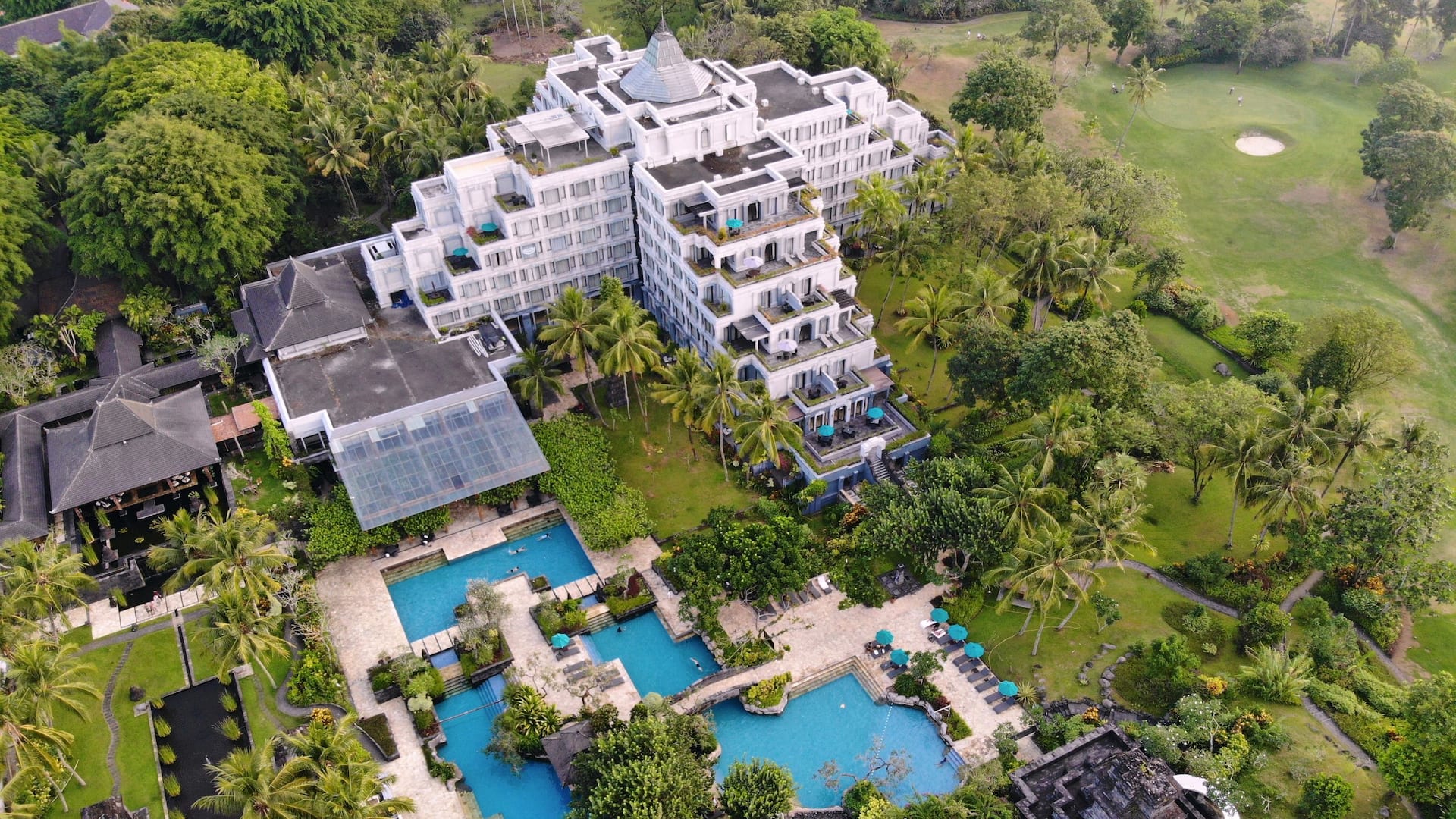Hyatt Regency Yogyakarta Aerial View