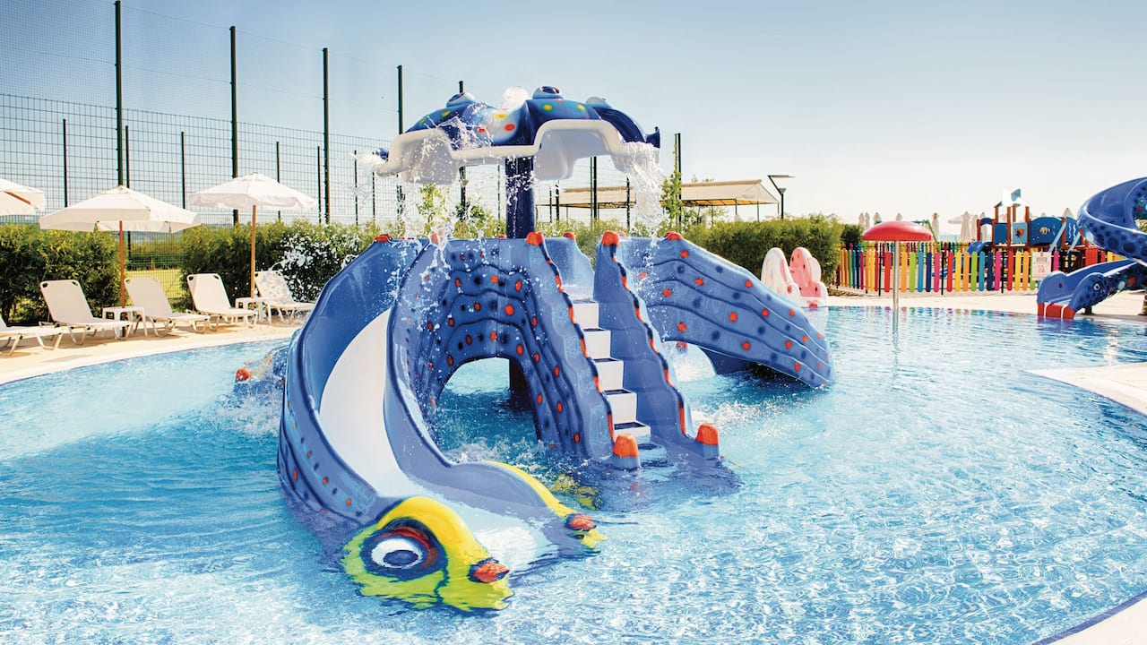 Splash area
