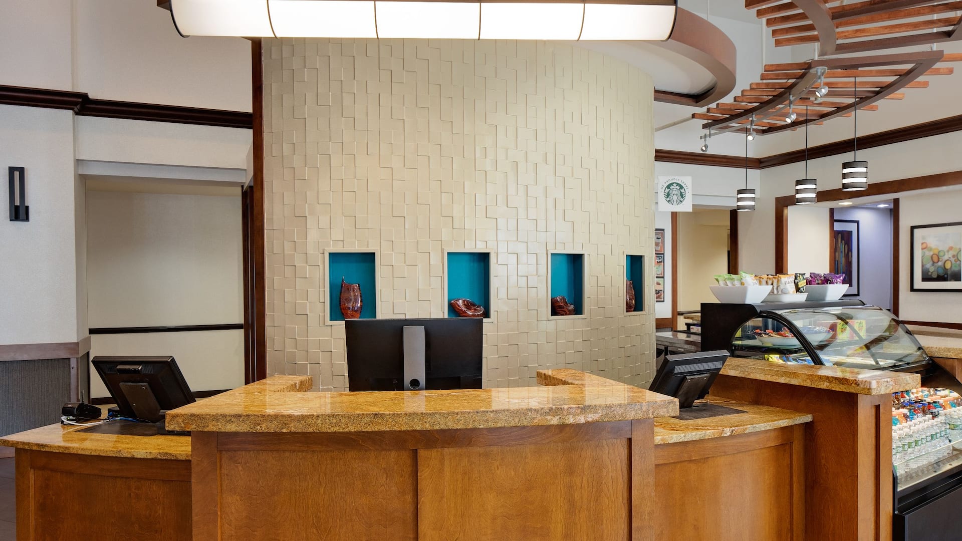 Hyatt Place Princeton Lobby Front Desk