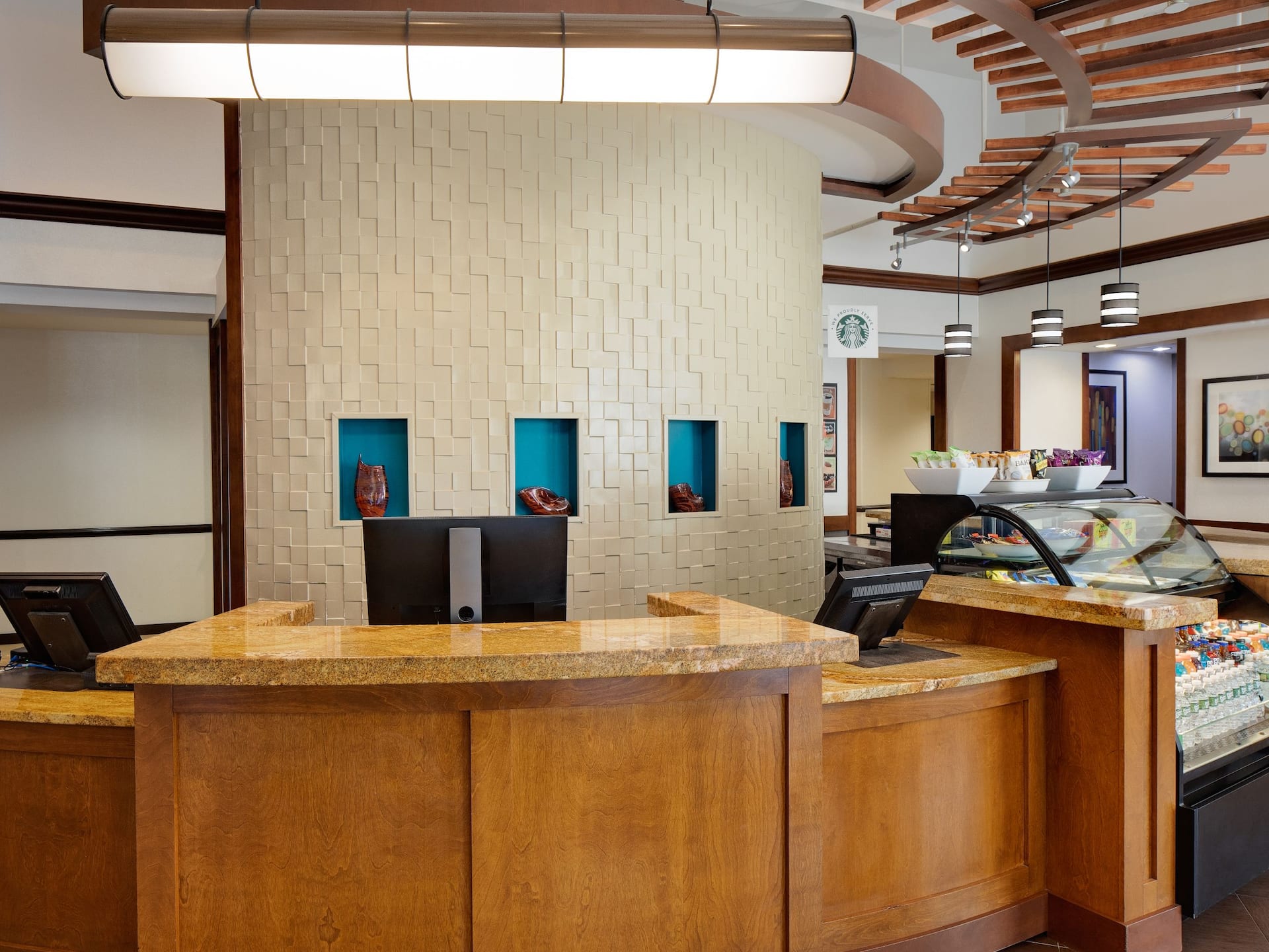 Hyatt Place Princeton Lobby Front Desk