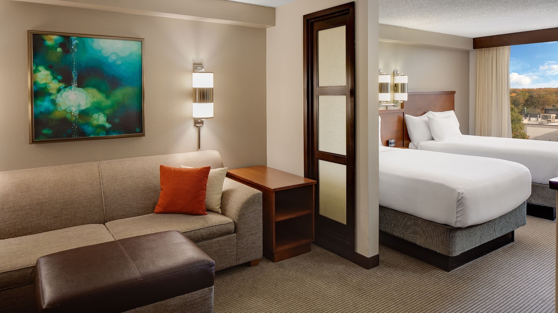 Hyatt Place Princeton Two Double Beds Room