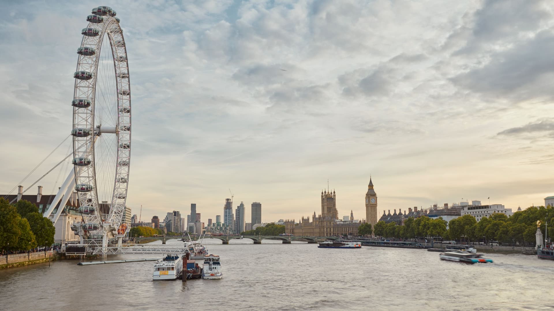 Hyatt Regency London Blackfriars River Thames London Eye