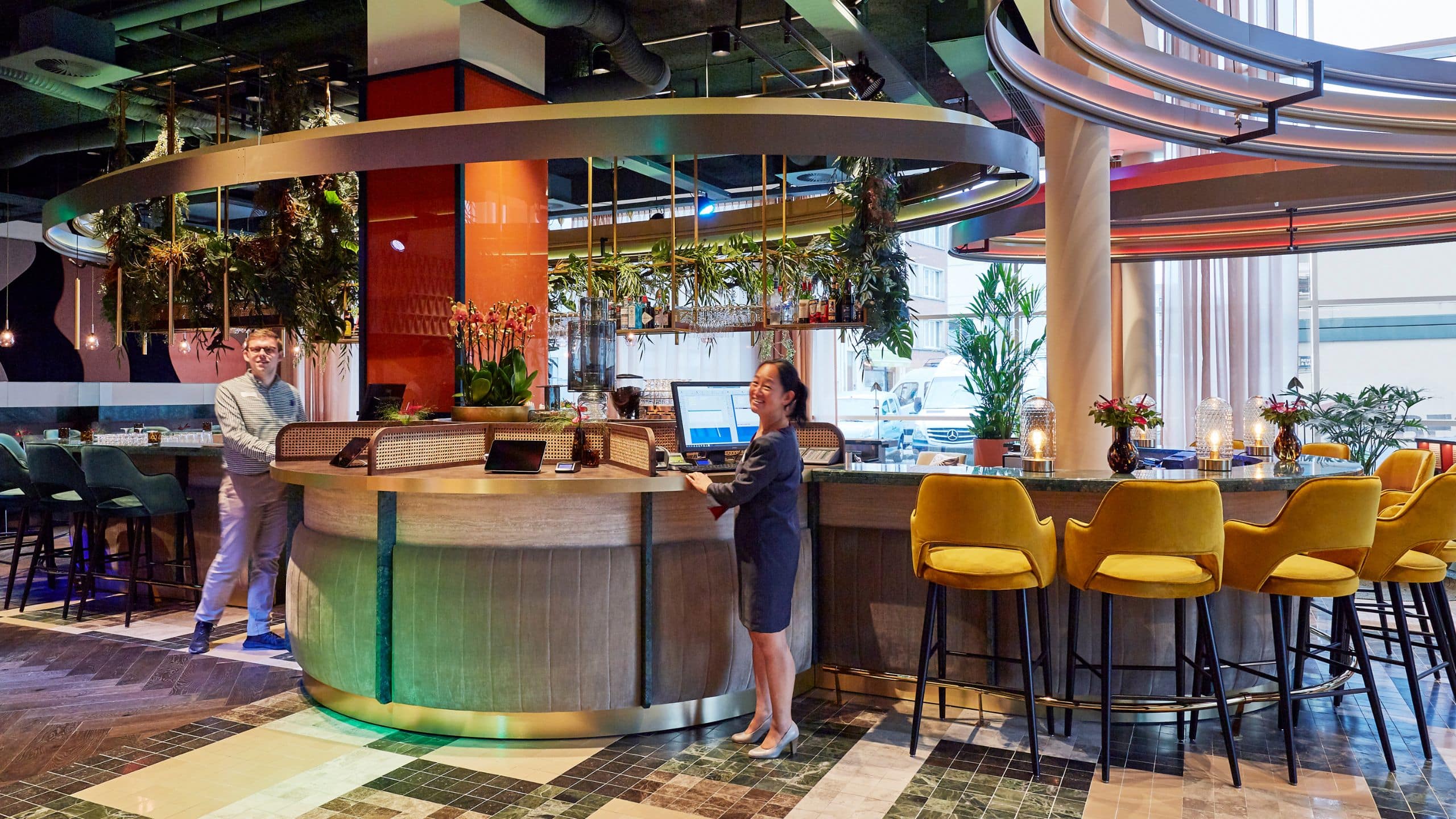 Lindner WTC Hotel & City Lounge Antwerp Lobby