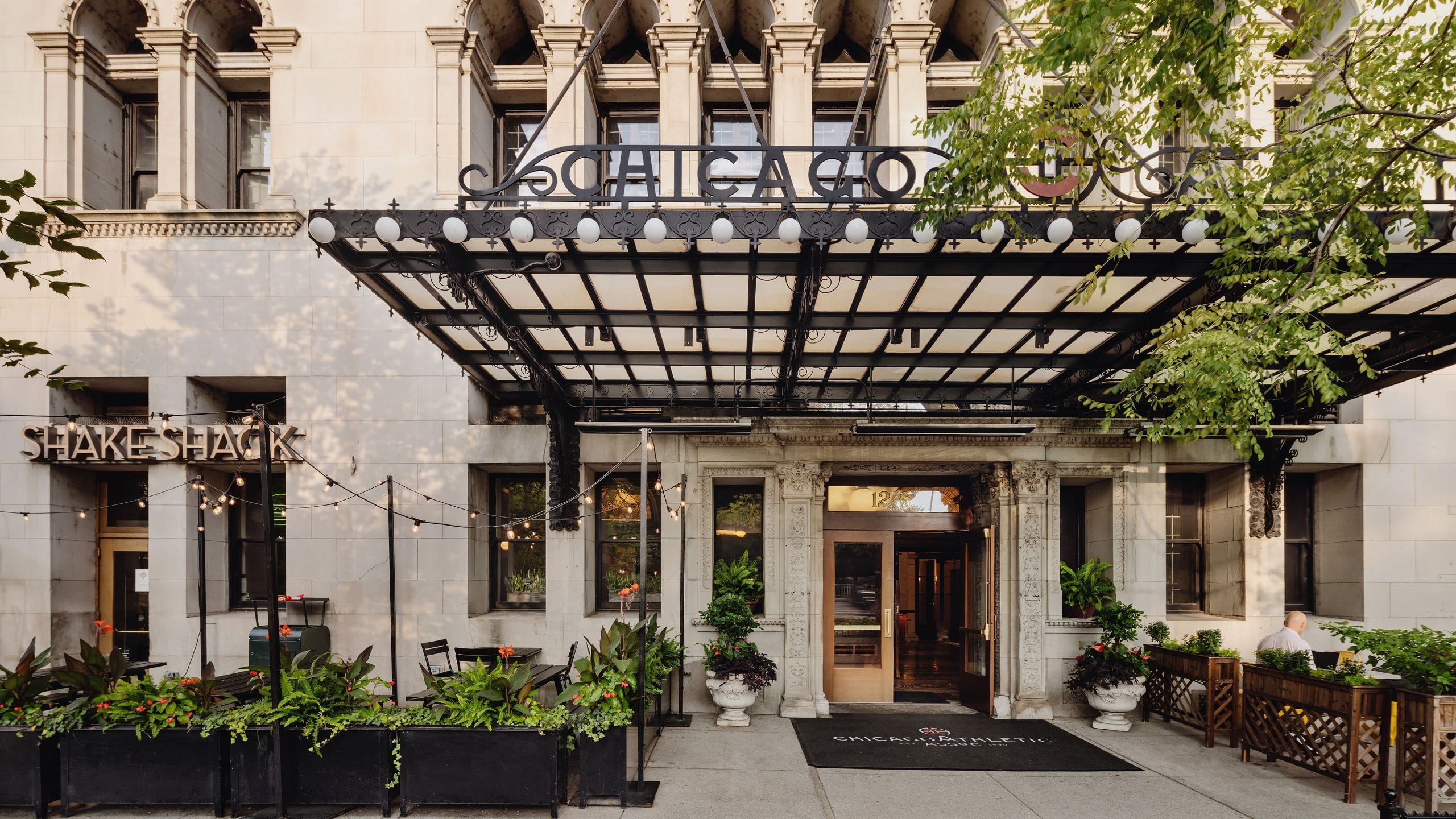 Chicago Athletic Association Front Entrance