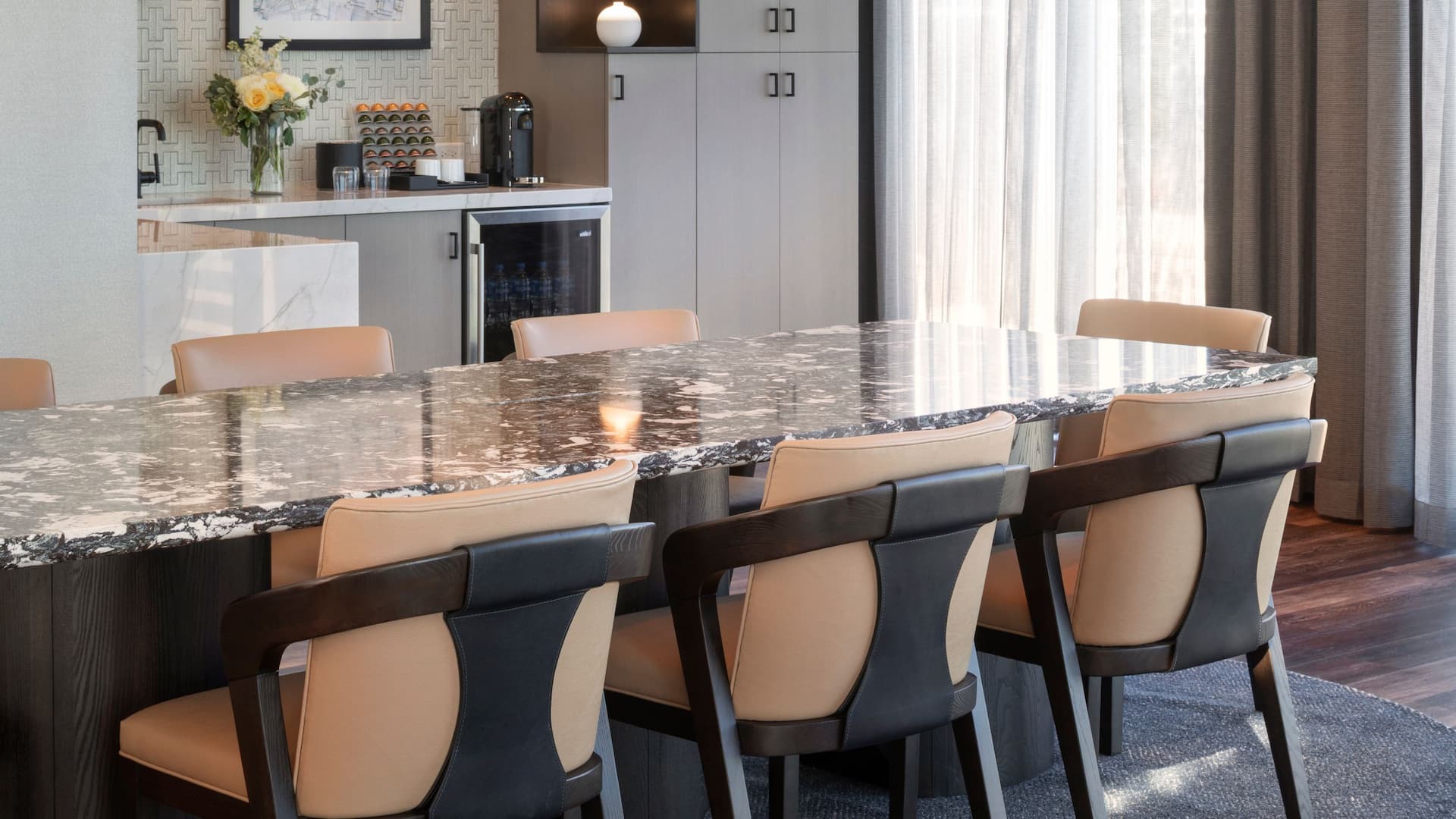 Hyatt Regency Salt Lake City Suite Dining Table