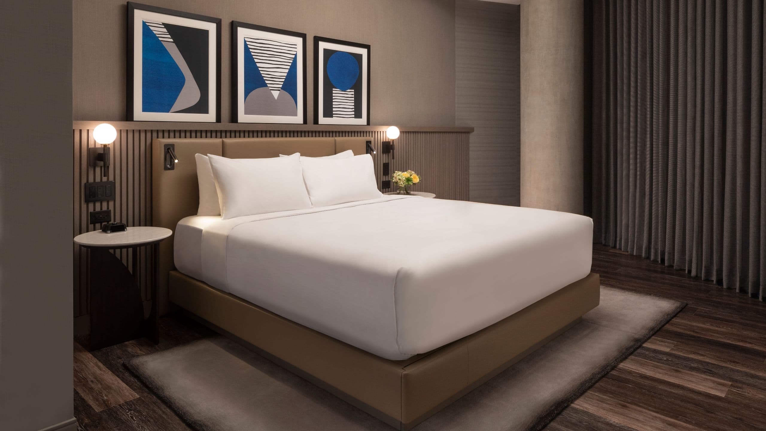 Hyatt Regency Salt Lake City Summit Suite Bedroom