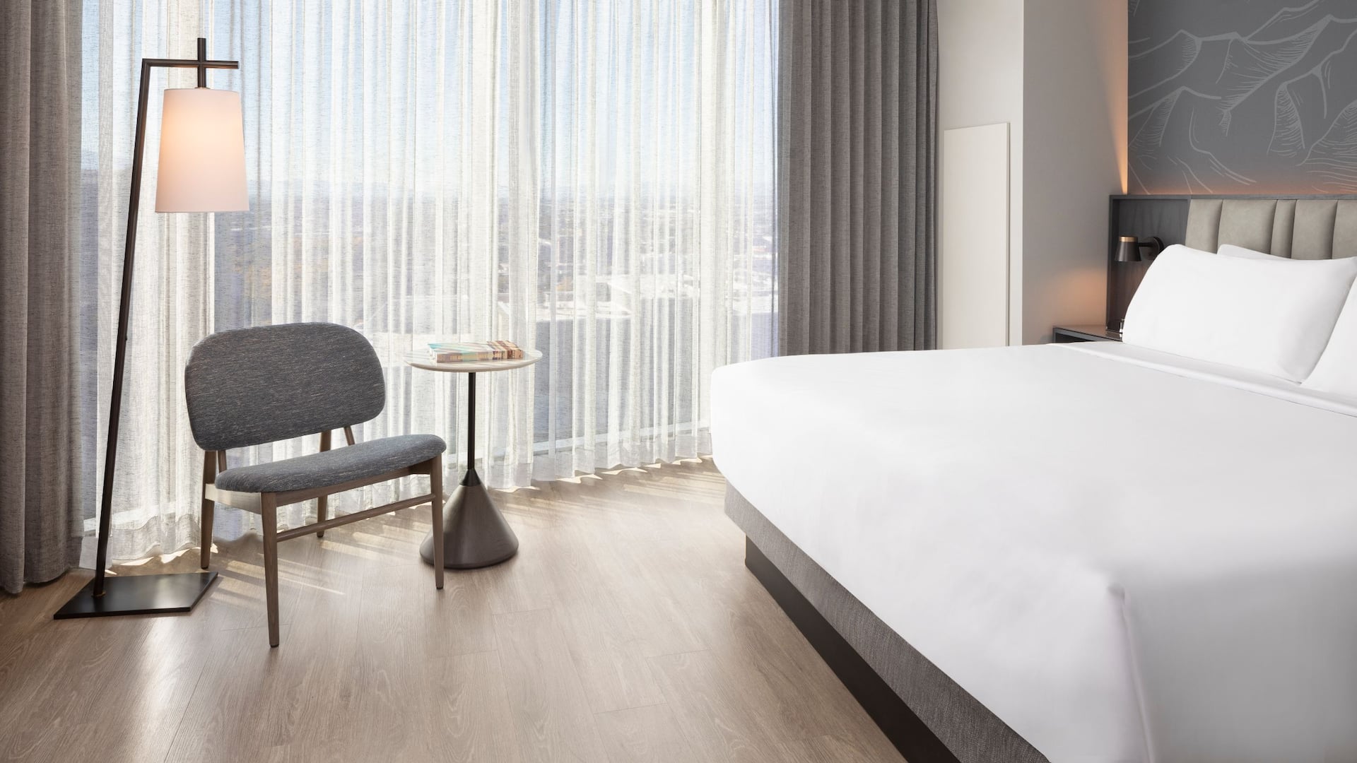 第 2，共 3 Hyatt Regency Salt Lake City Executive Suite Bedroom