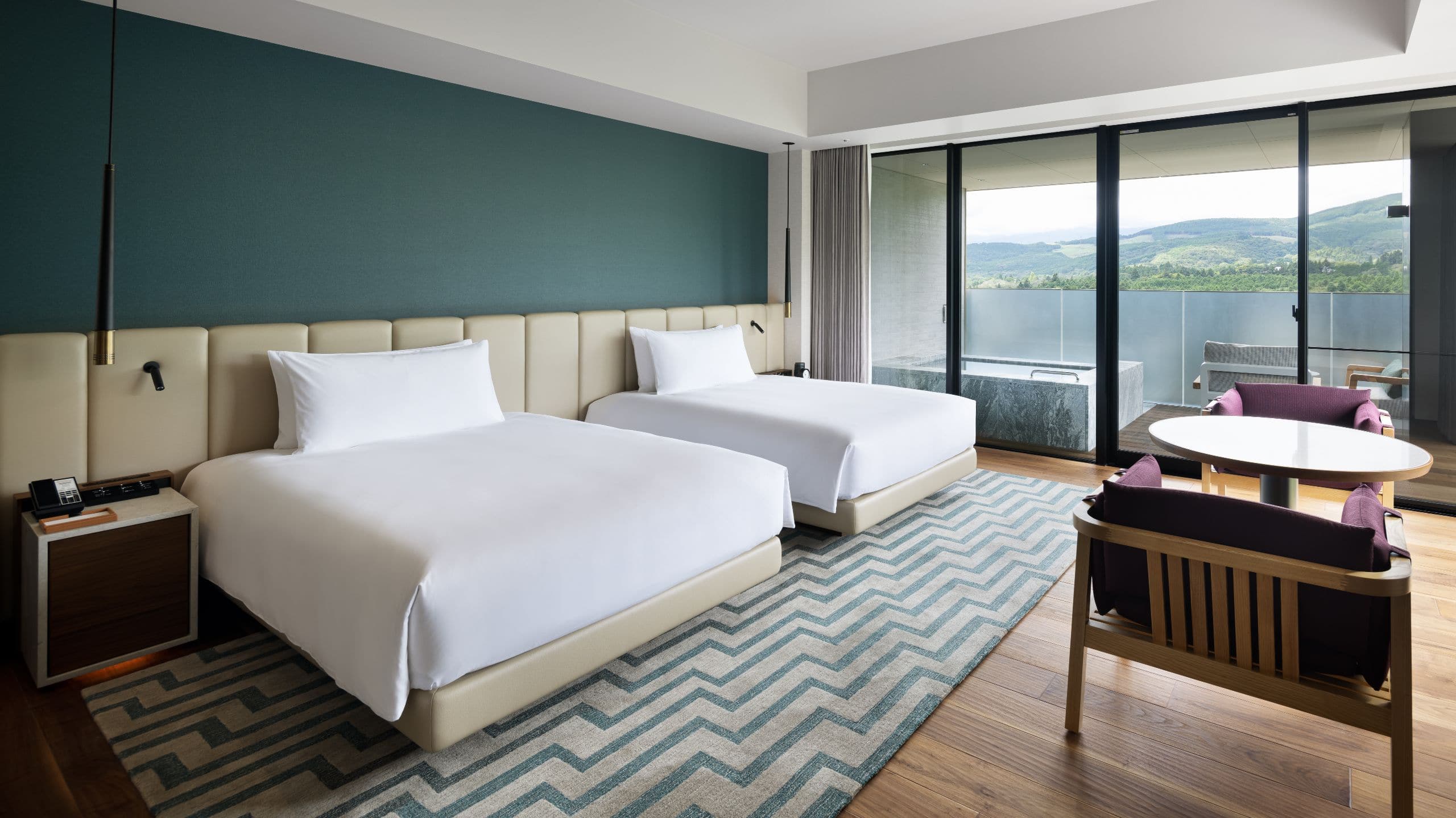 Fuji Speedway Hotel Presidential Suite Bedroom Mount Fiji
