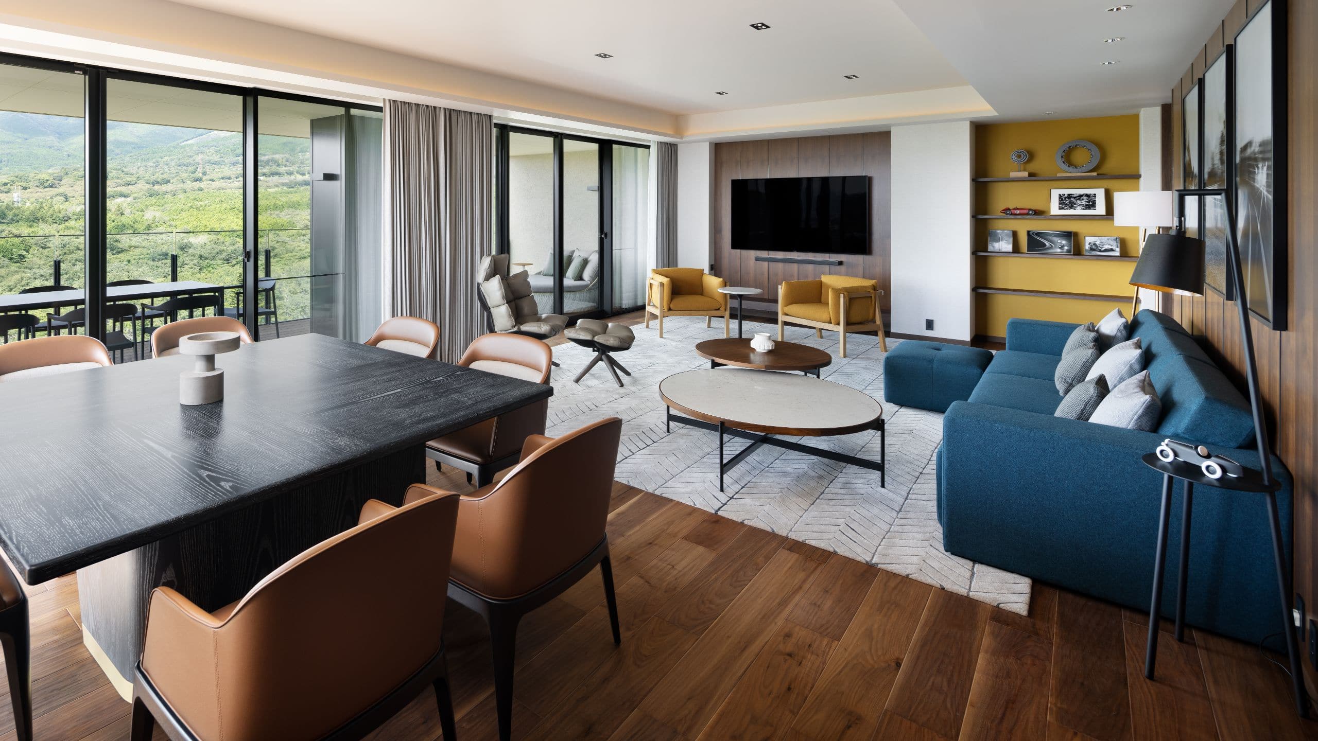 1 of 6 Fuji Speedway Hotel Presidential Suite Living