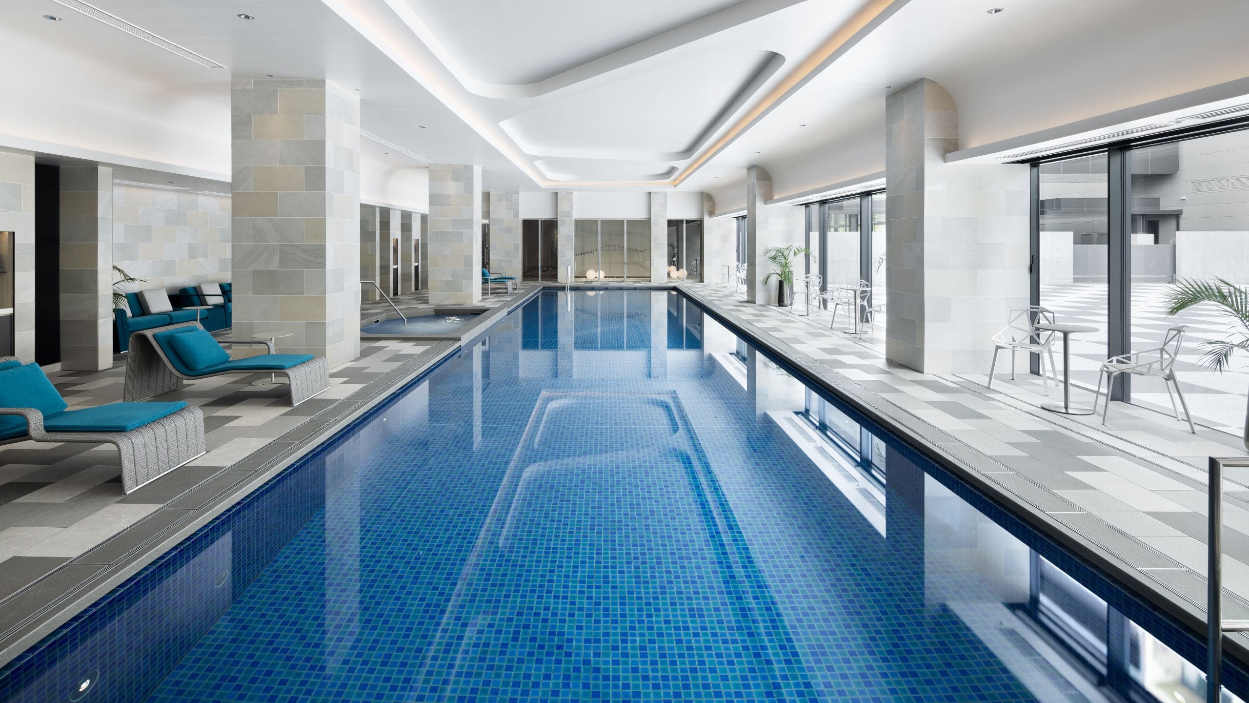 Fuji Speedway Hotel Pool Daytime