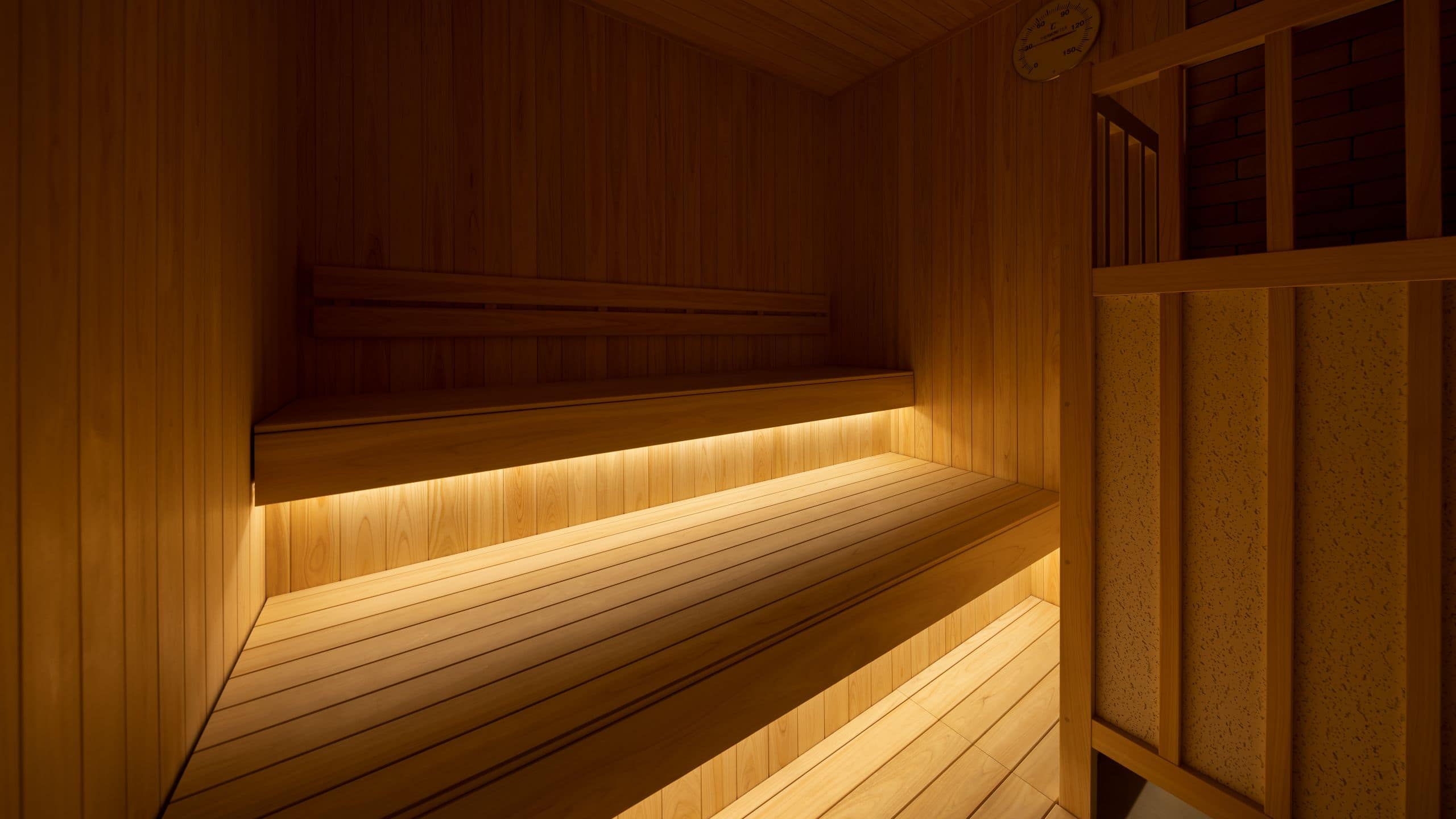 Fuji Speedway Hotel Sauna Seating