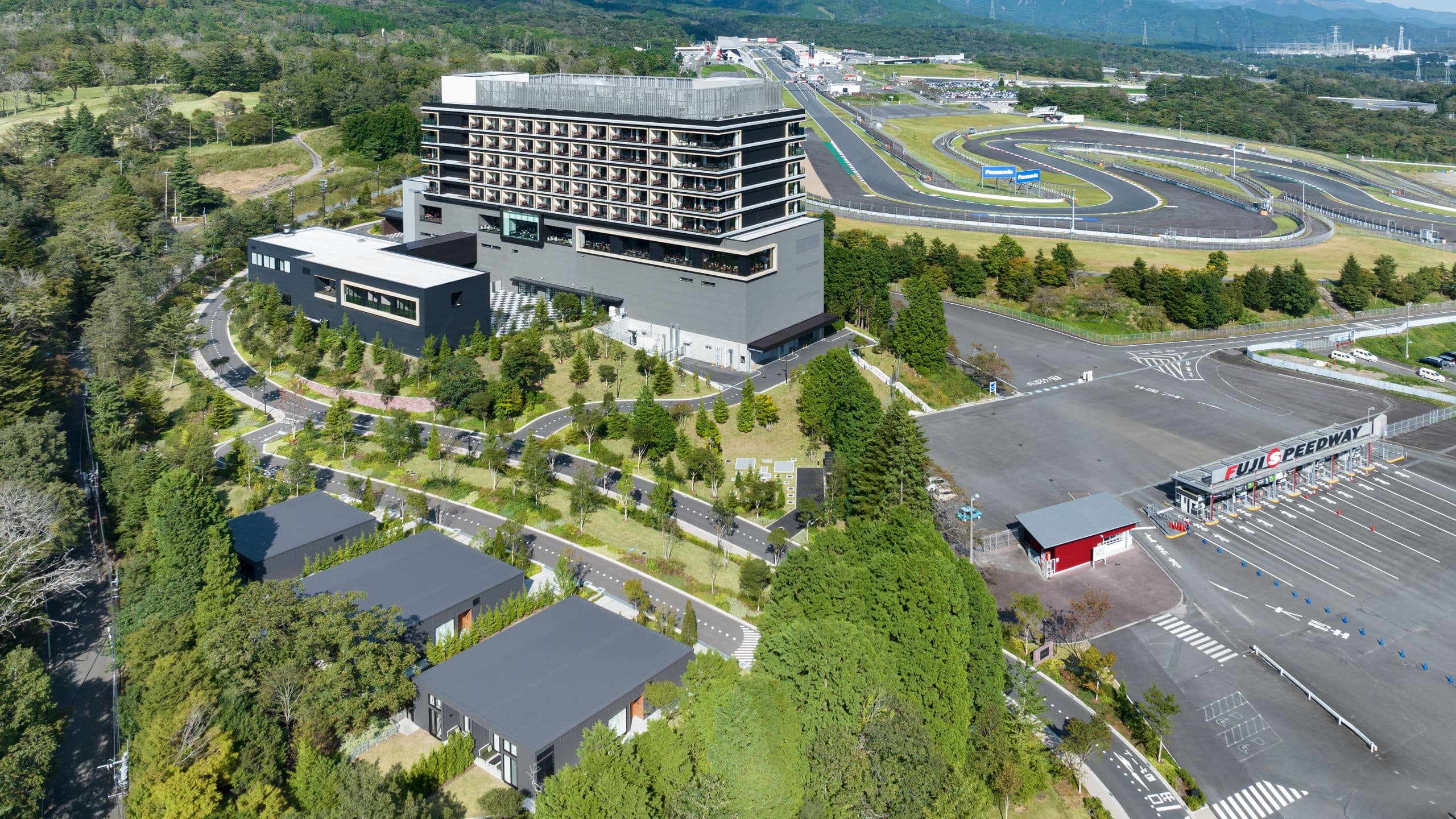 Fuji Speedway Hotel Exterior Circuit Side View