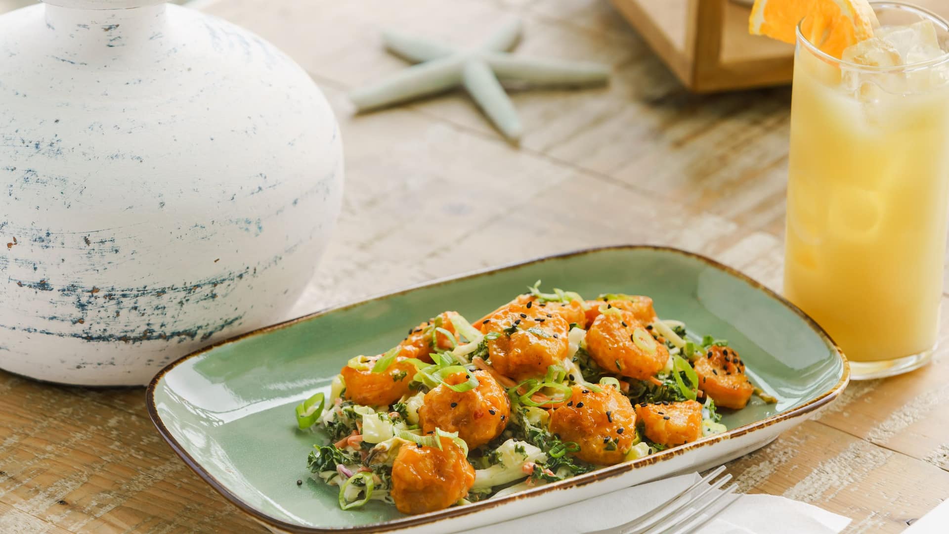 Hyatt Place Panama City Beach / Beachfront Coconut Charlies Bang Bang Shrimp