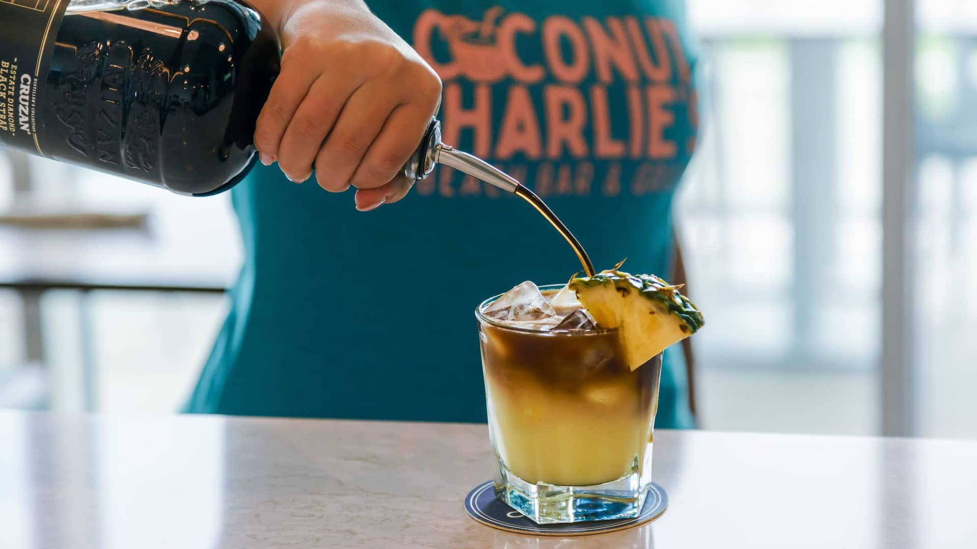 Hyatt Place Panama City Beach / Beachfront Coconut Charlies Craft Cocktail