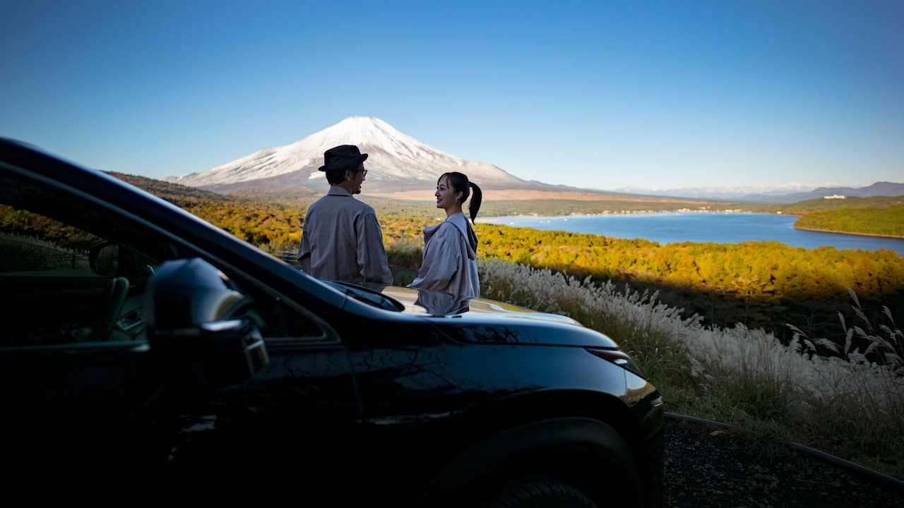 FSWUB_P0305 Driving Mt Fuji Lake Yamanaka