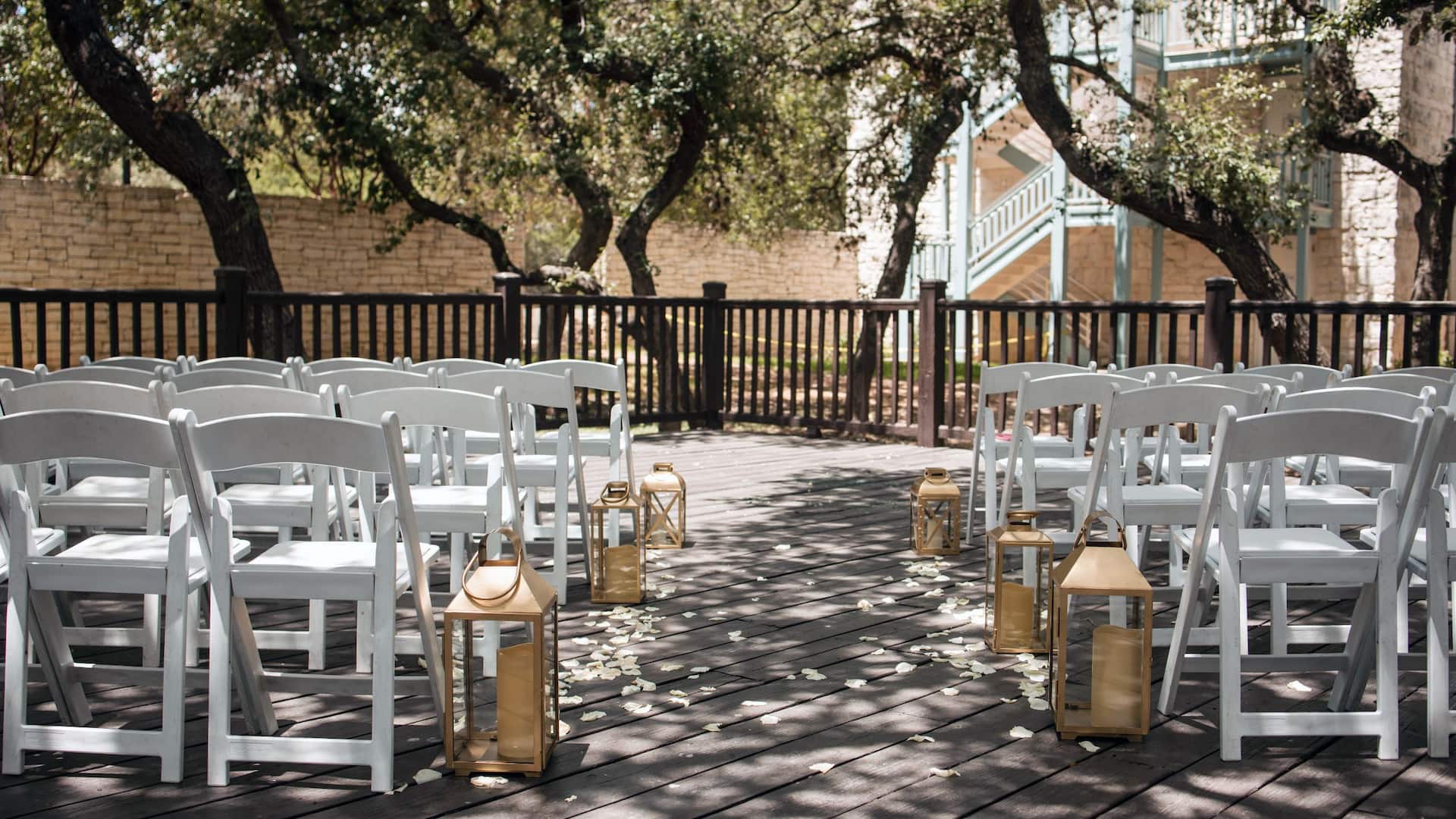 3 of 6 Hyatt Regency Hill Country Resort and Spa Courtyard Deck Ceremony