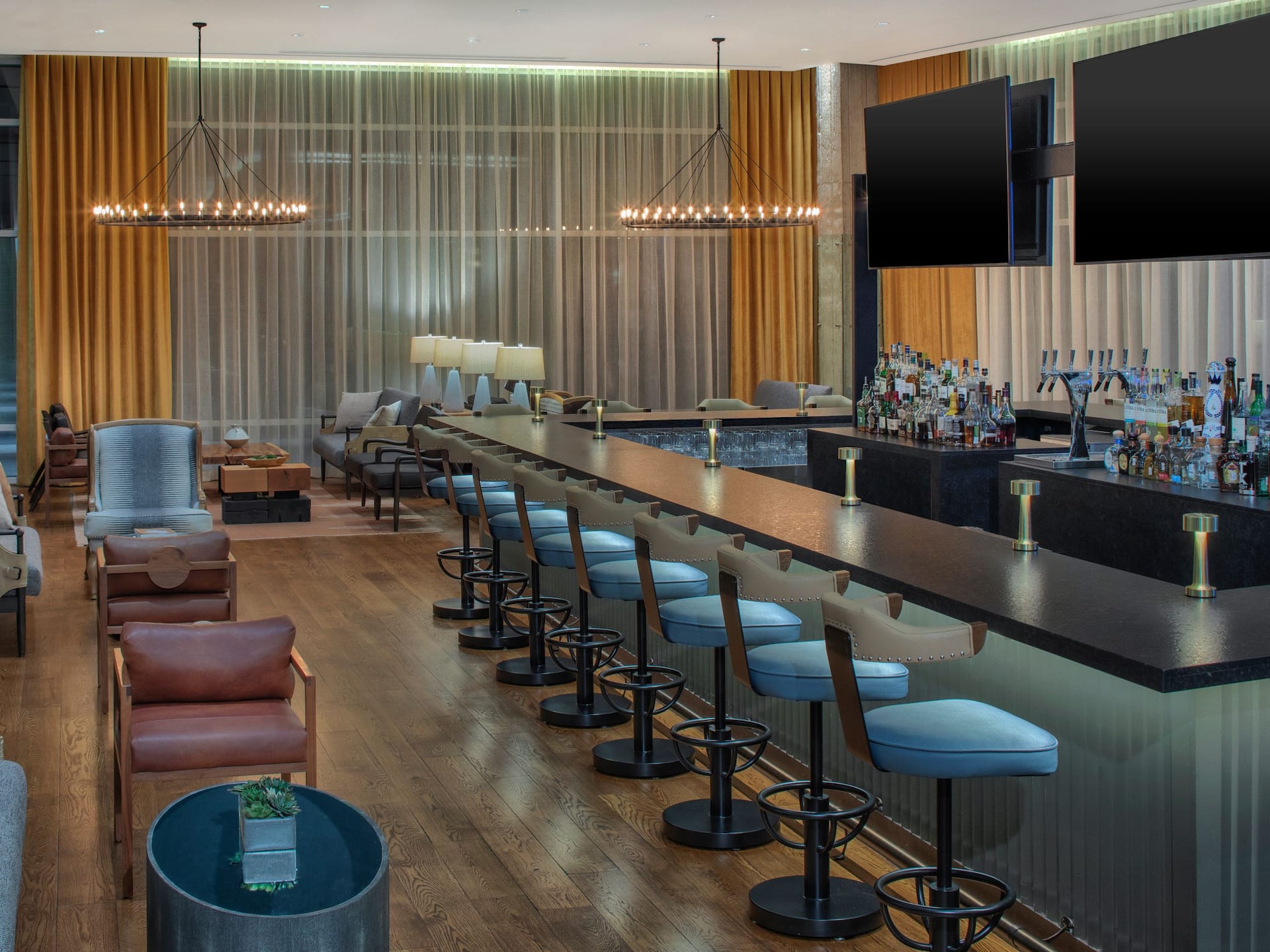 Hyatt Regency Houston/Galleria Bar Seating