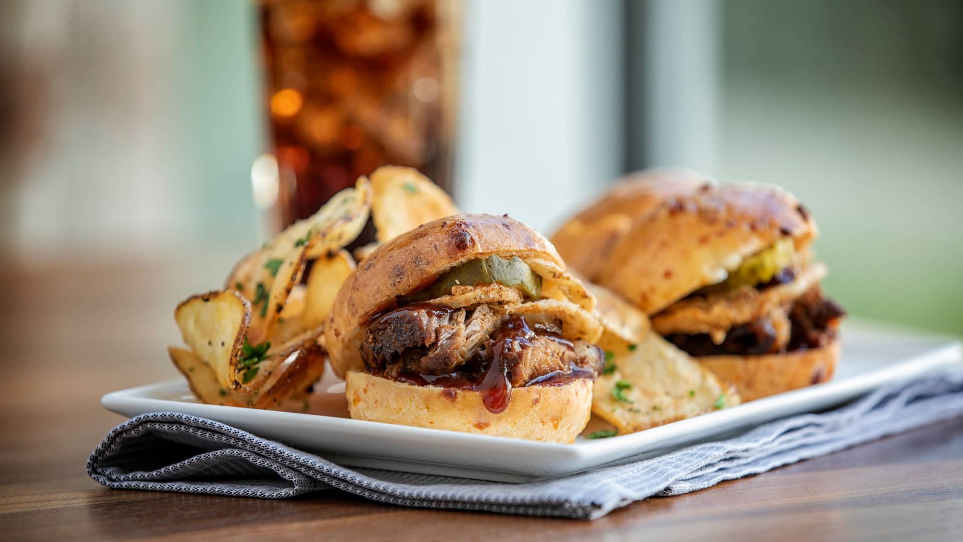 Hyatt Regency Houston/Galleria Brisket Sliders
