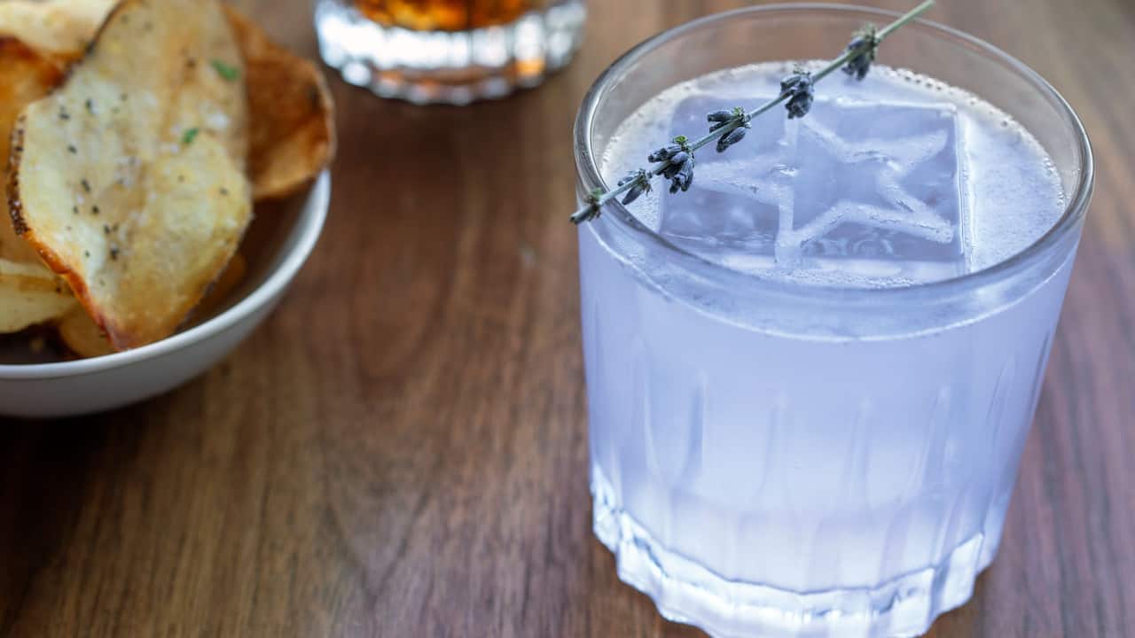 Hyatt Lavendar Cocktail