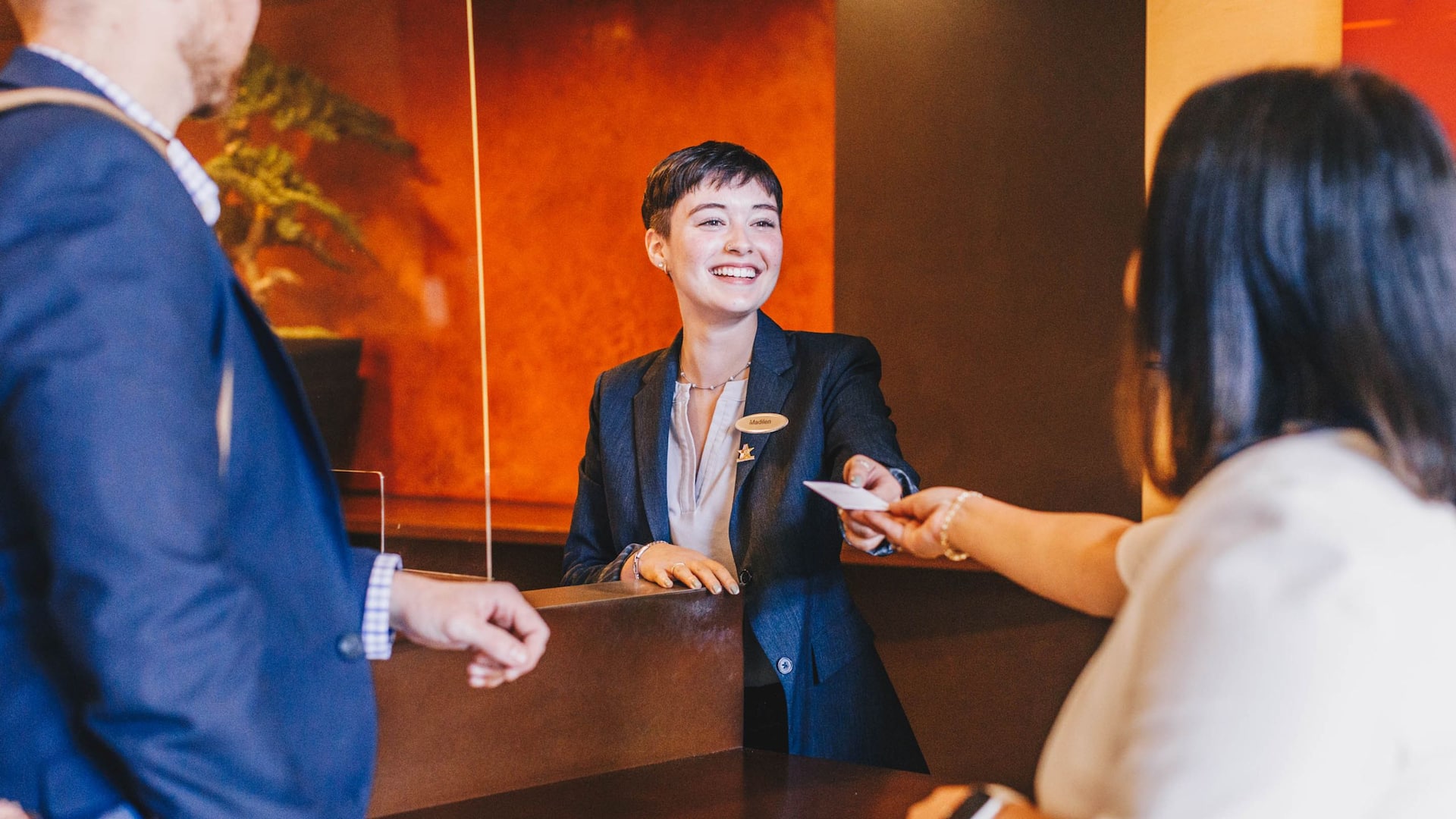Hyatt Regency Bellevue on Seattle's Eastside Front Desk Welcome