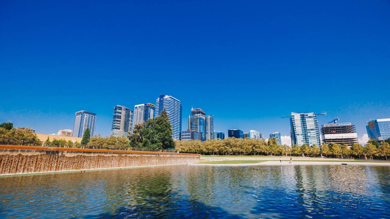 Bellevue Downtown Park Skyline