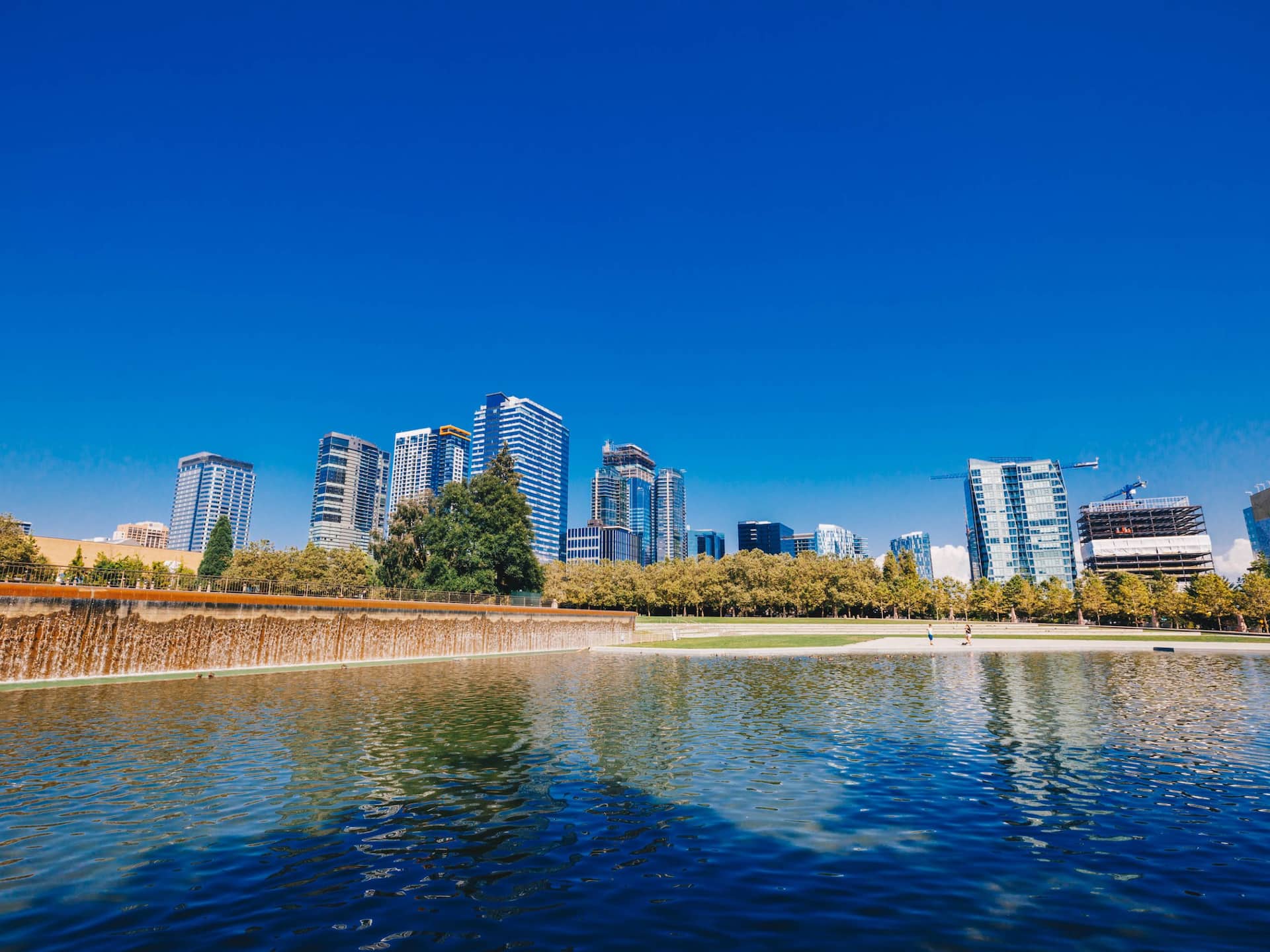 Hyatt Regency Bellevue on Seattle's Eastside Bellevue Downtown Park Skyline