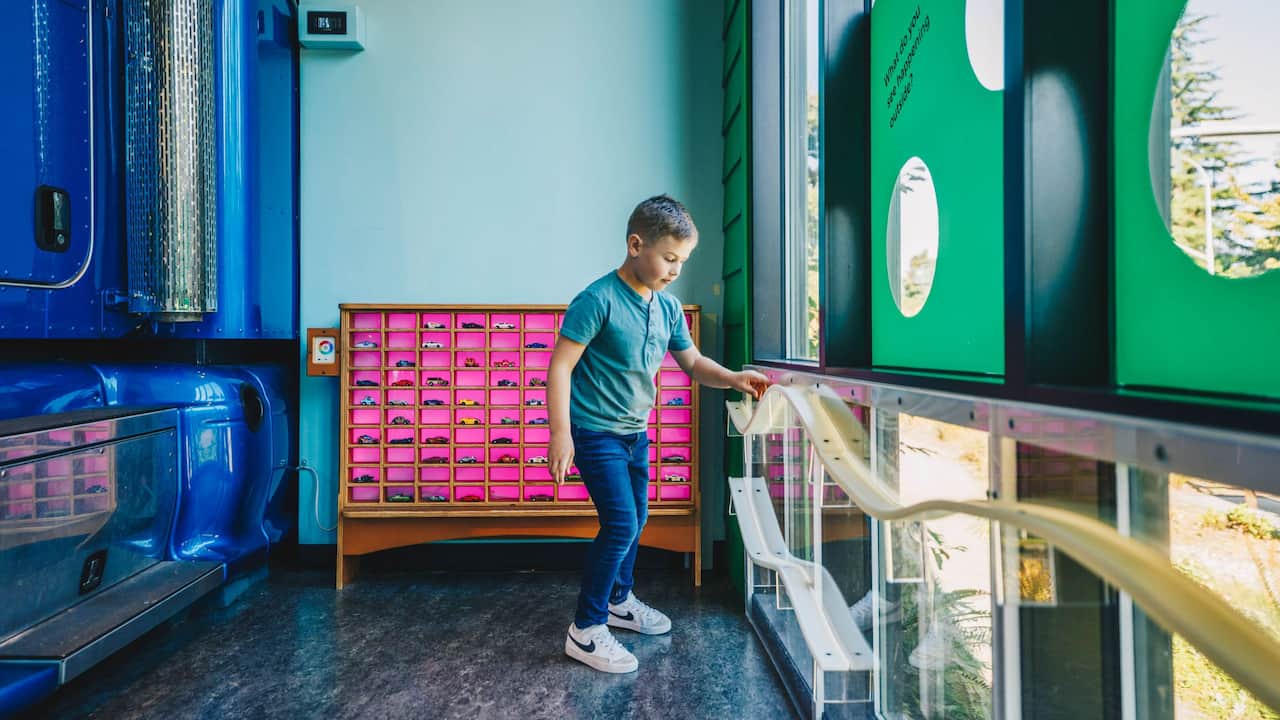 Boy at Museum