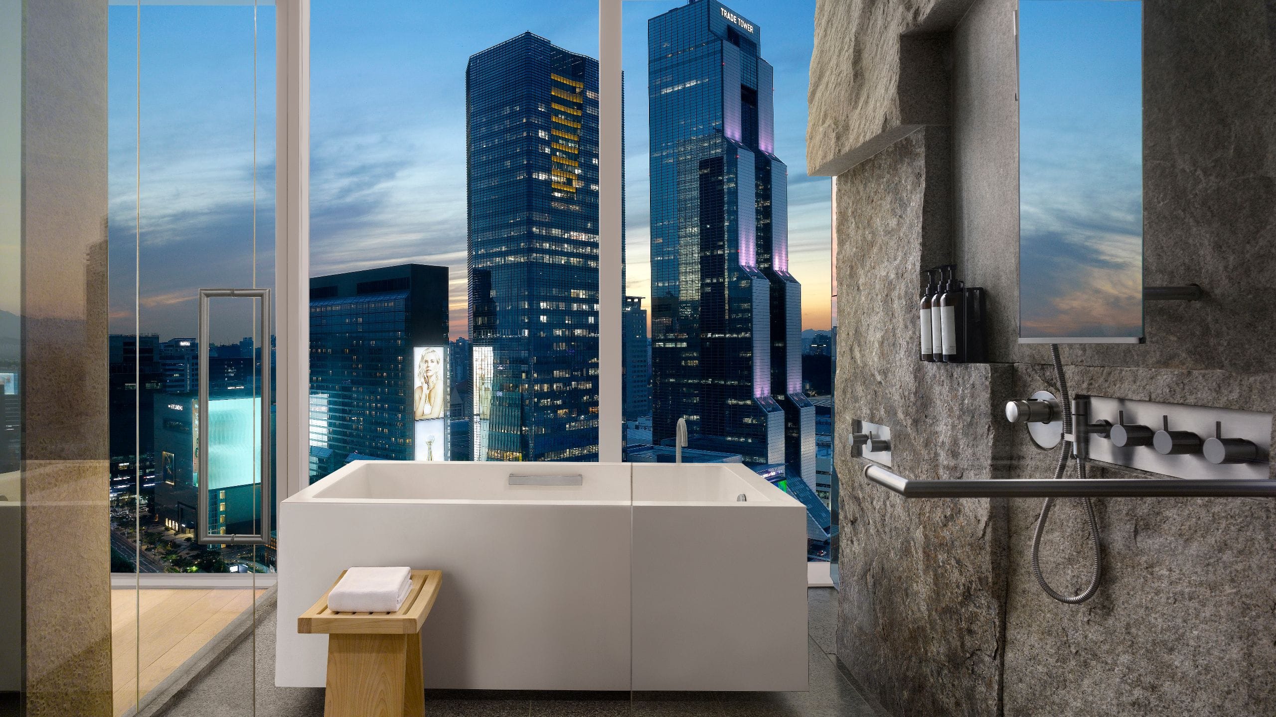 2/3 Park Hyatt Seoul King Bed City View Deluxe Bathroom