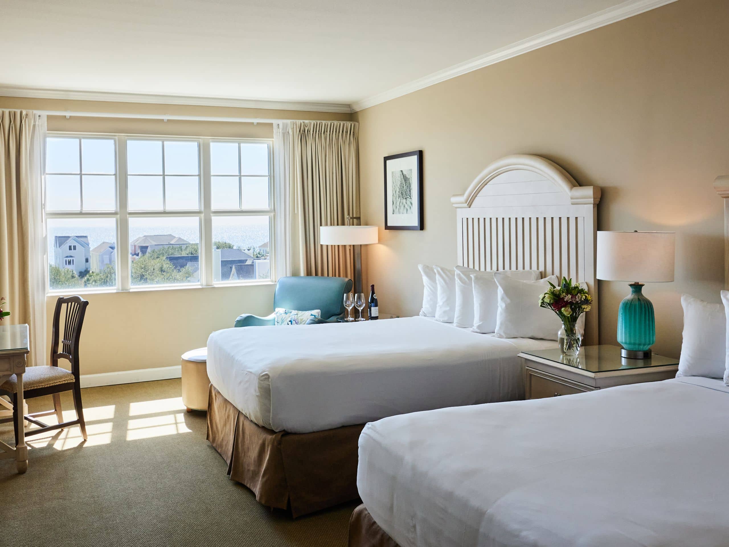 Wild Dunes Resort - Residences at Sweetgrass Double Queen Beds Guest Room