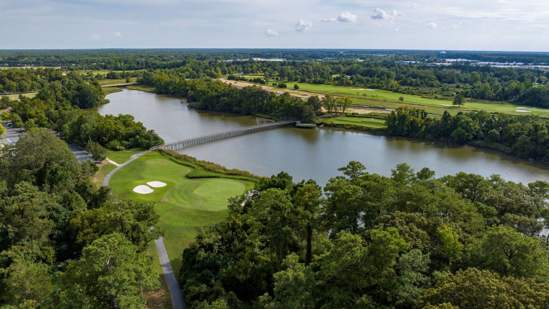 Hyatt Regency Chesapeake Bay Golf Resort, Spa and Marina River Marsh Golf Course Hole Seventeen