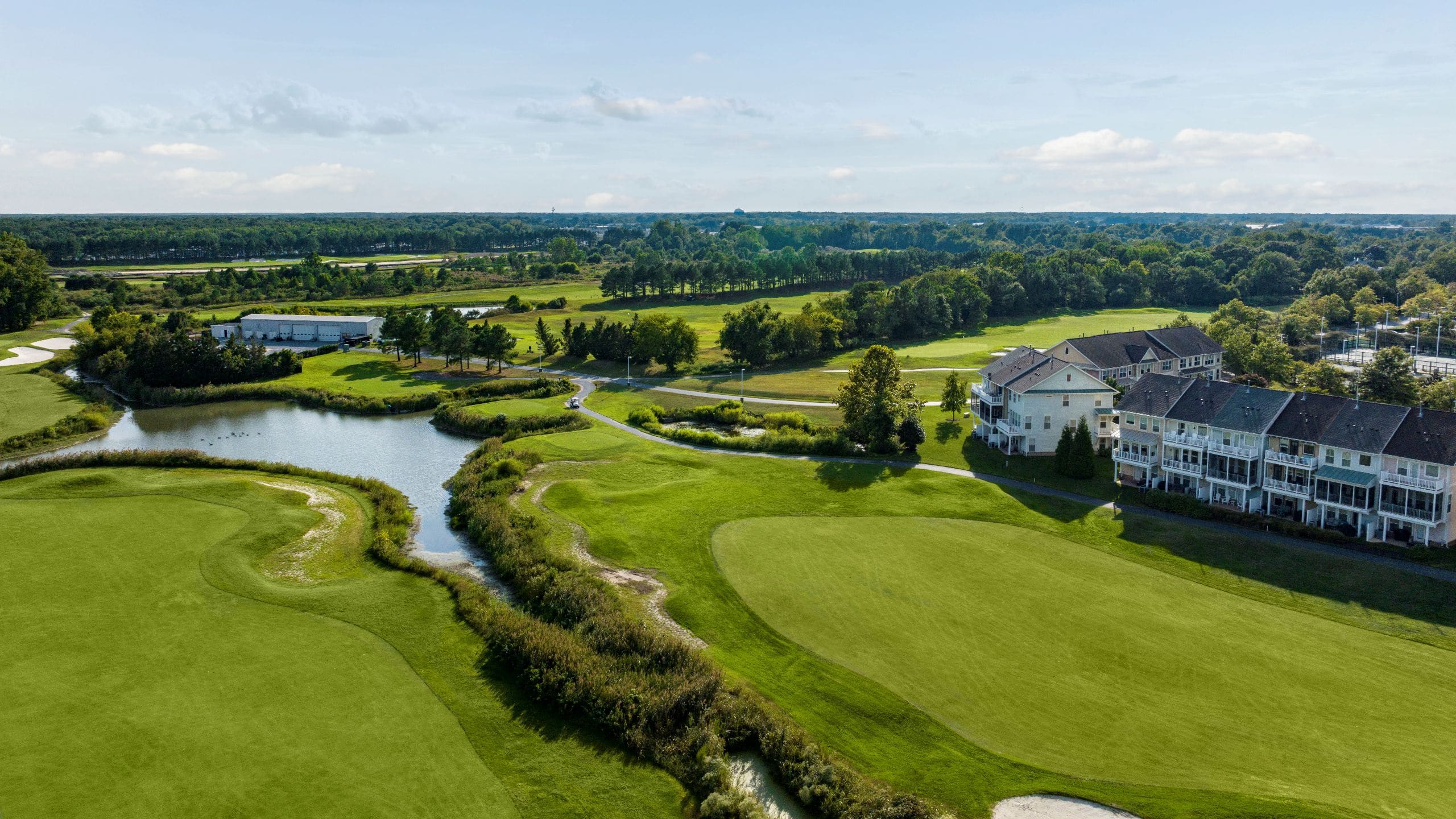 Hyatt Regency Chesapeake Bay Golf Resort, Spa and Marina River Marsh Golf Course Hole Two View
