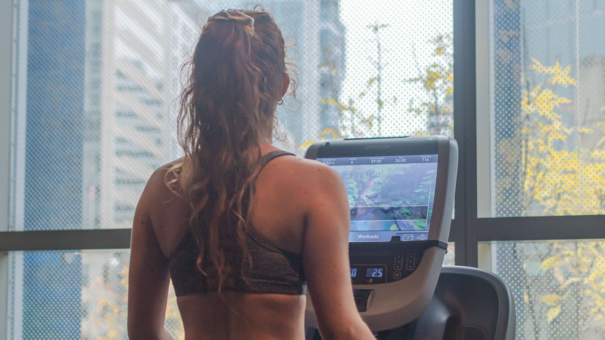 Fitness Center Treadmill