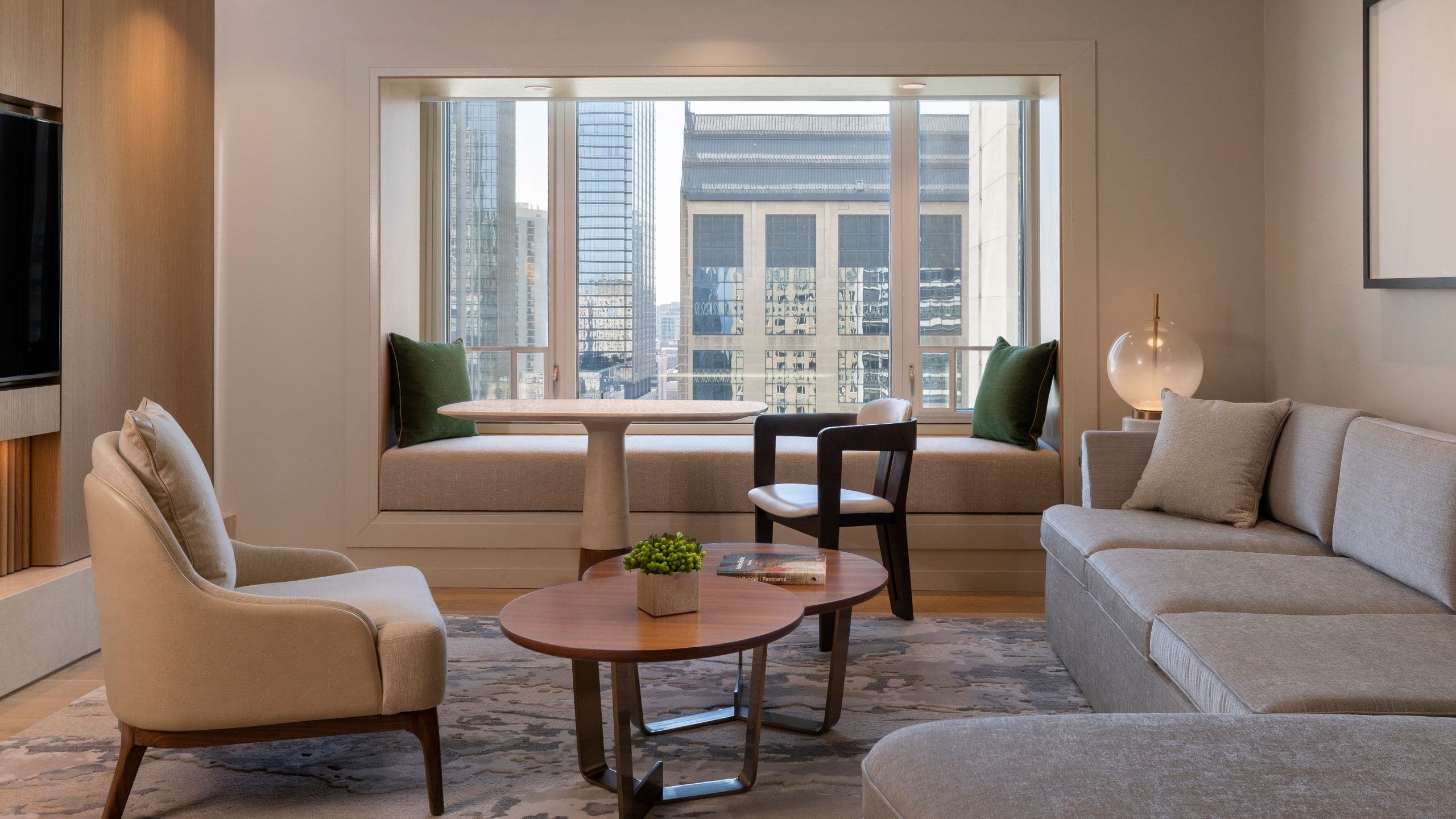Park Hyatt Chicago Suite City View Living Room