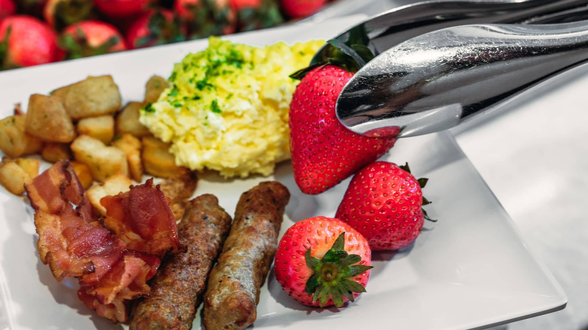 Hyatt Place Las Vegas at Silverton Village Breakfast Buffet Plate