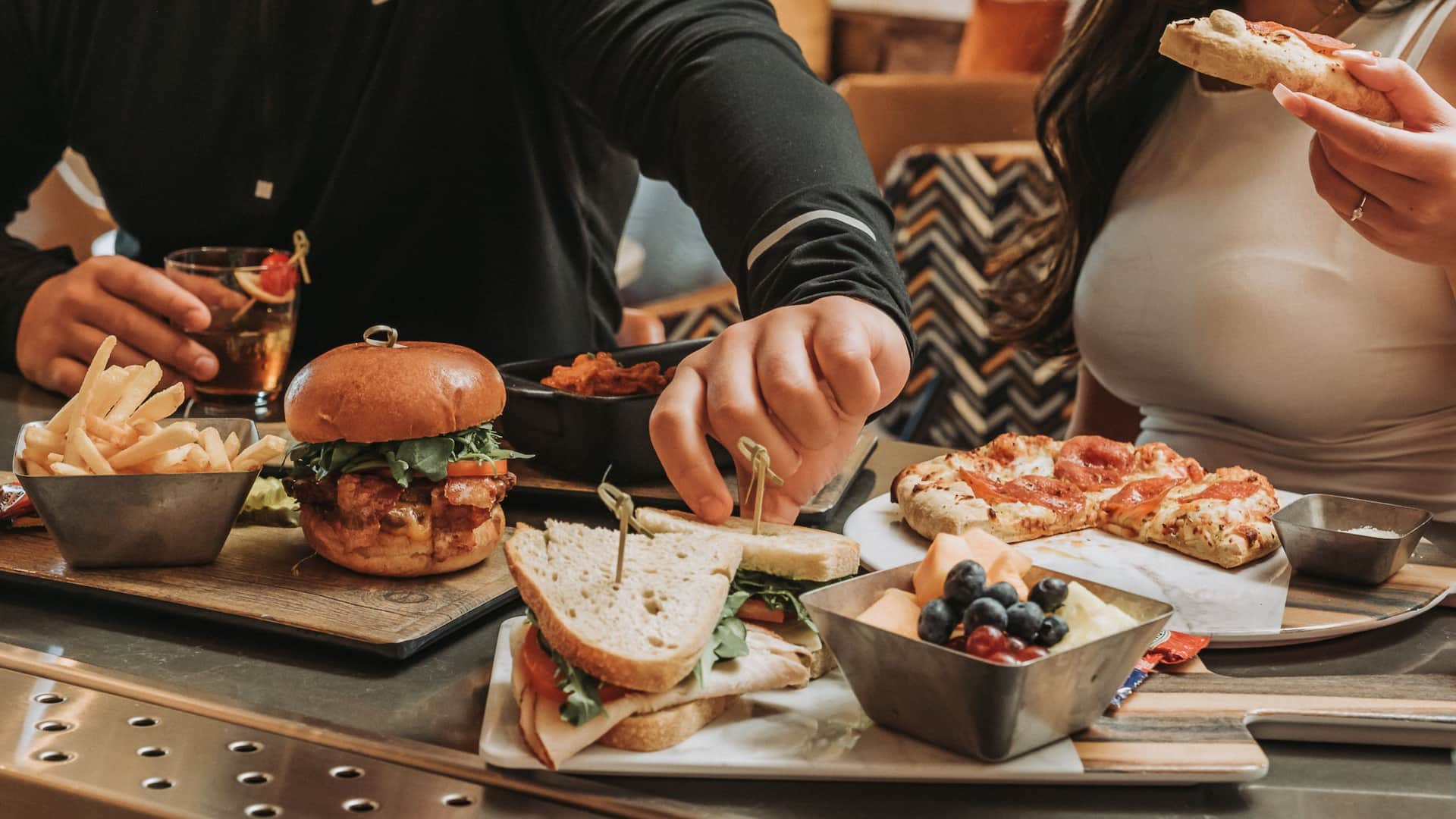Hyatt Place Las Vegas at Silverton Village Food Spread