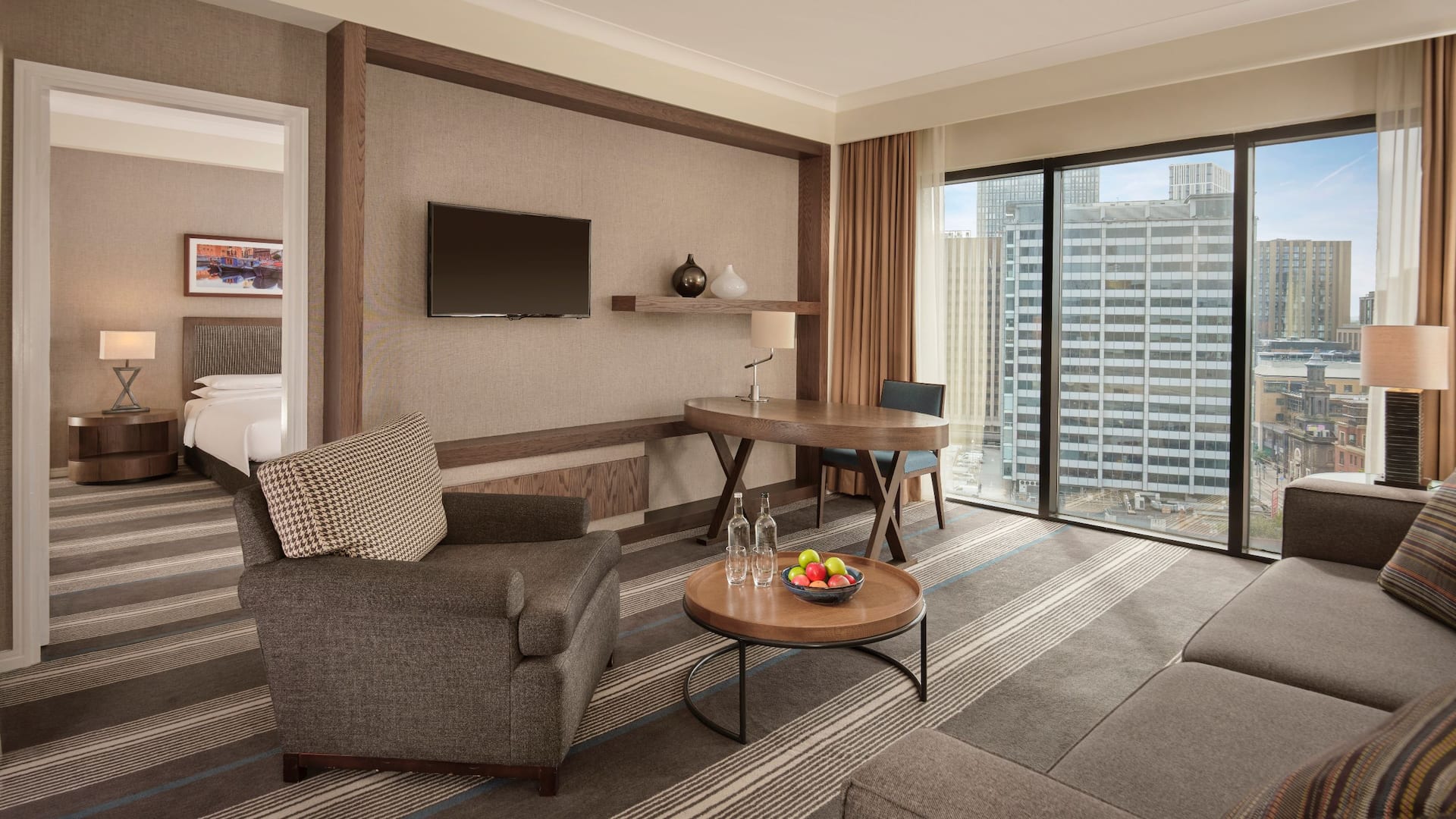 Hyatt Regency Birmingham Regency Suite Living Room