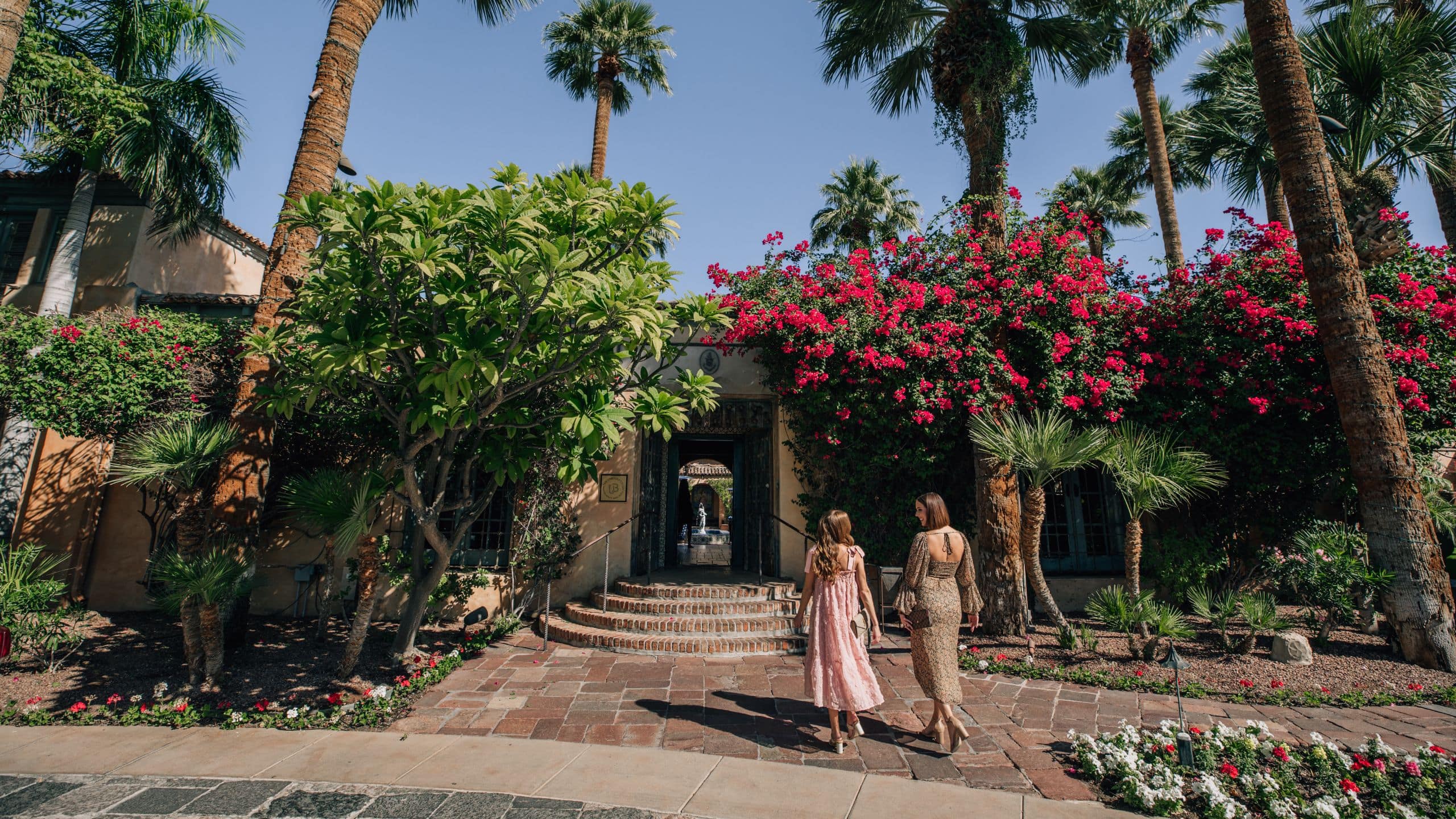 Royal Palms Resort and Spa Guests At Entry