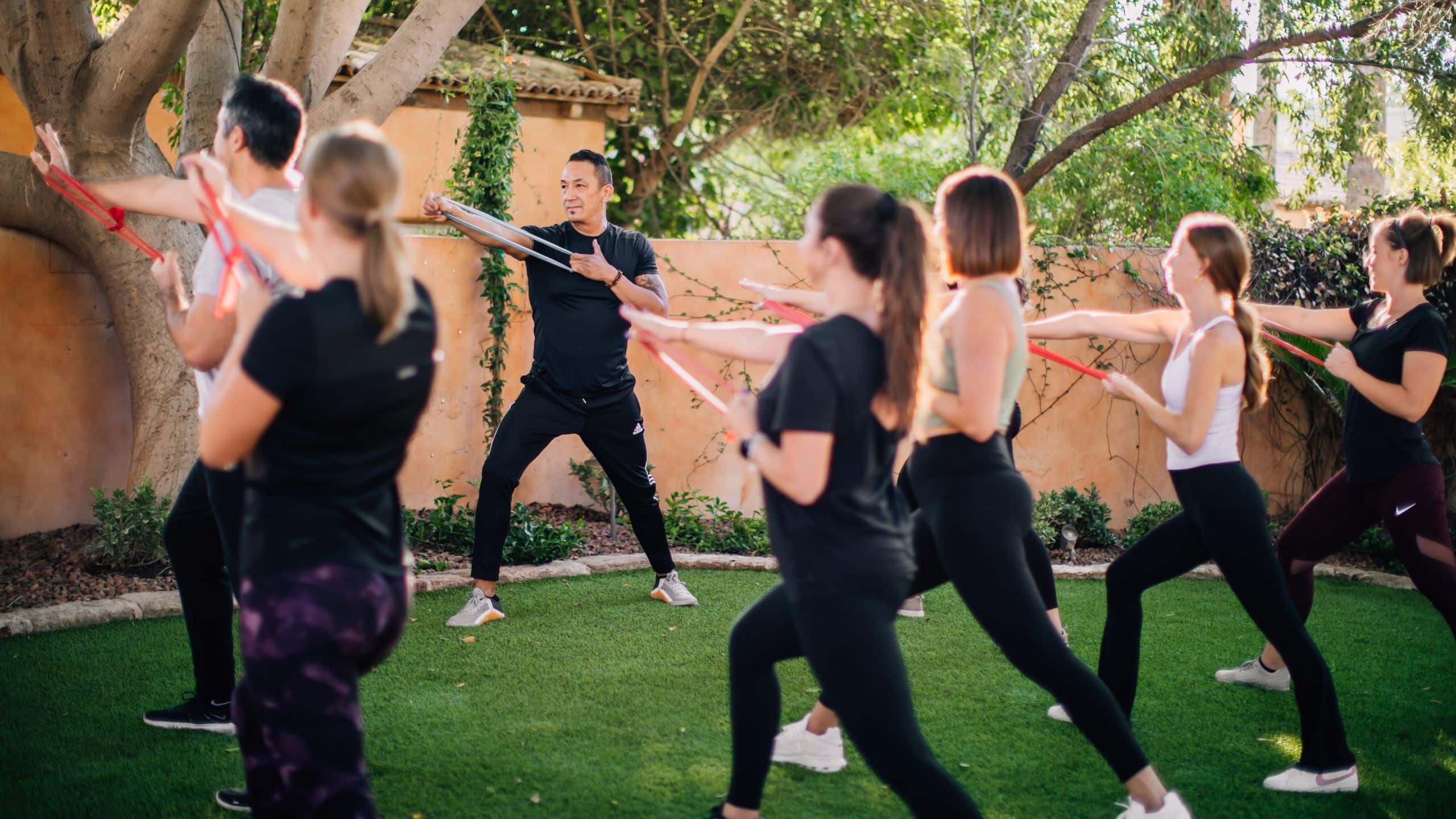 Royal Palms Resort and Spa Class Pose
